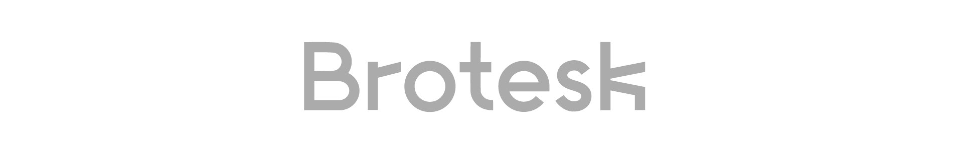 Brotesk Grotesk Typeface — Изображение №13 — Графика на Dprofile