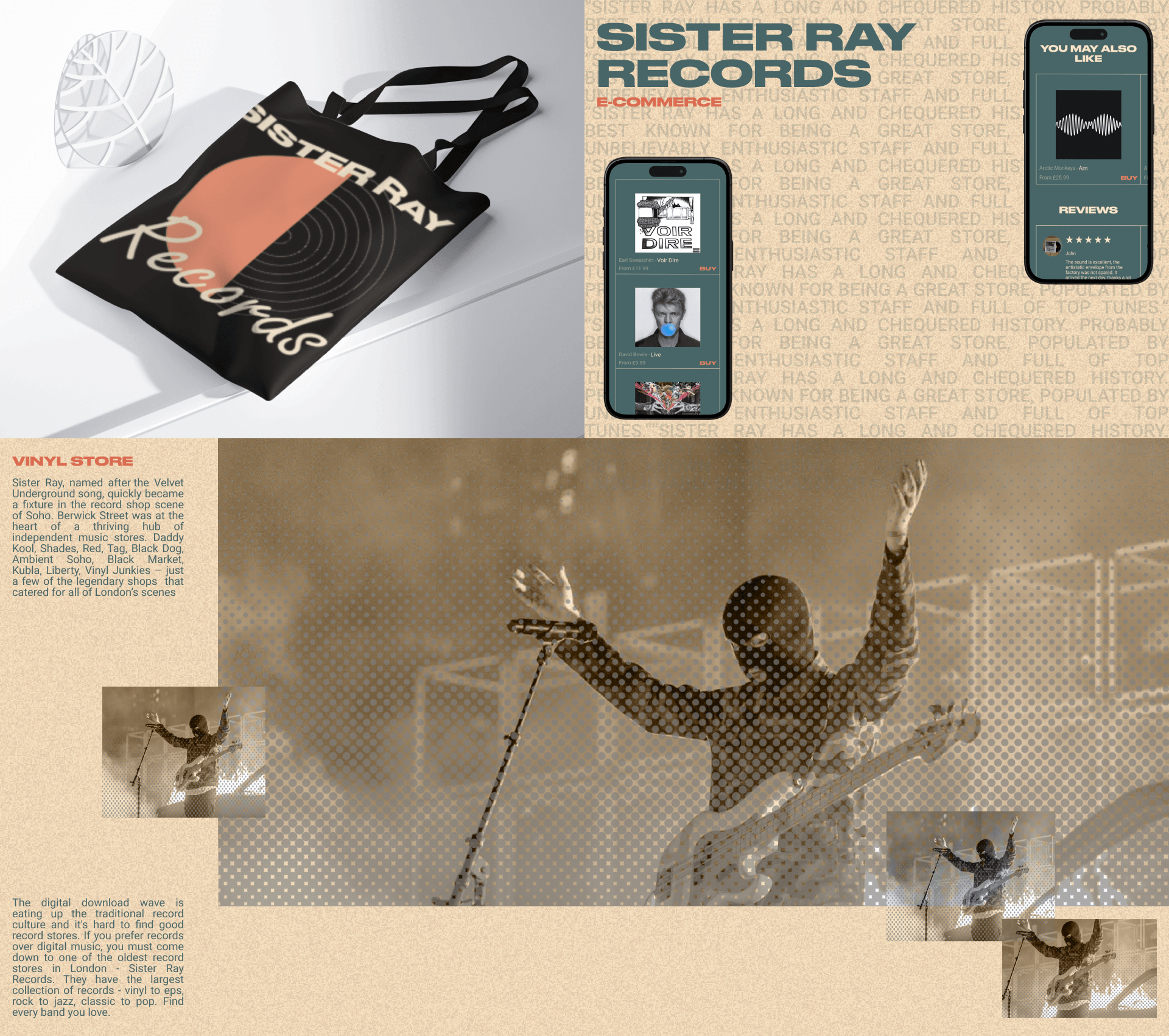 Sister Ray Records | E-commerce — Изображение №8 — Интерфейсы, Брендинг на Dprofile