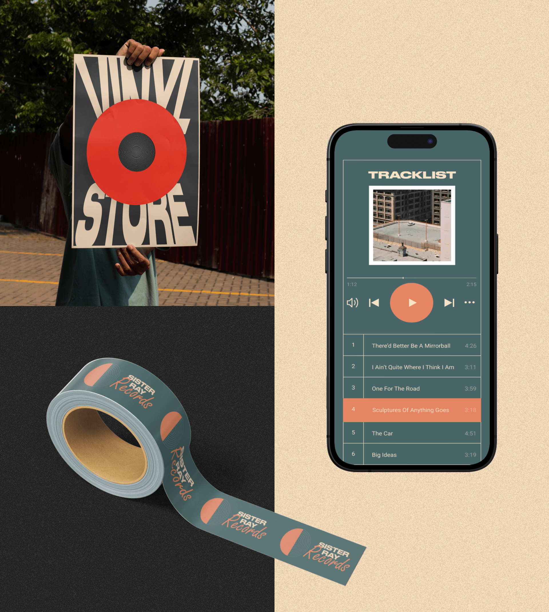 Sister Ray Records | E-commerce — Изображение №6 — Интерфейсы, Брендинг на Dprofile