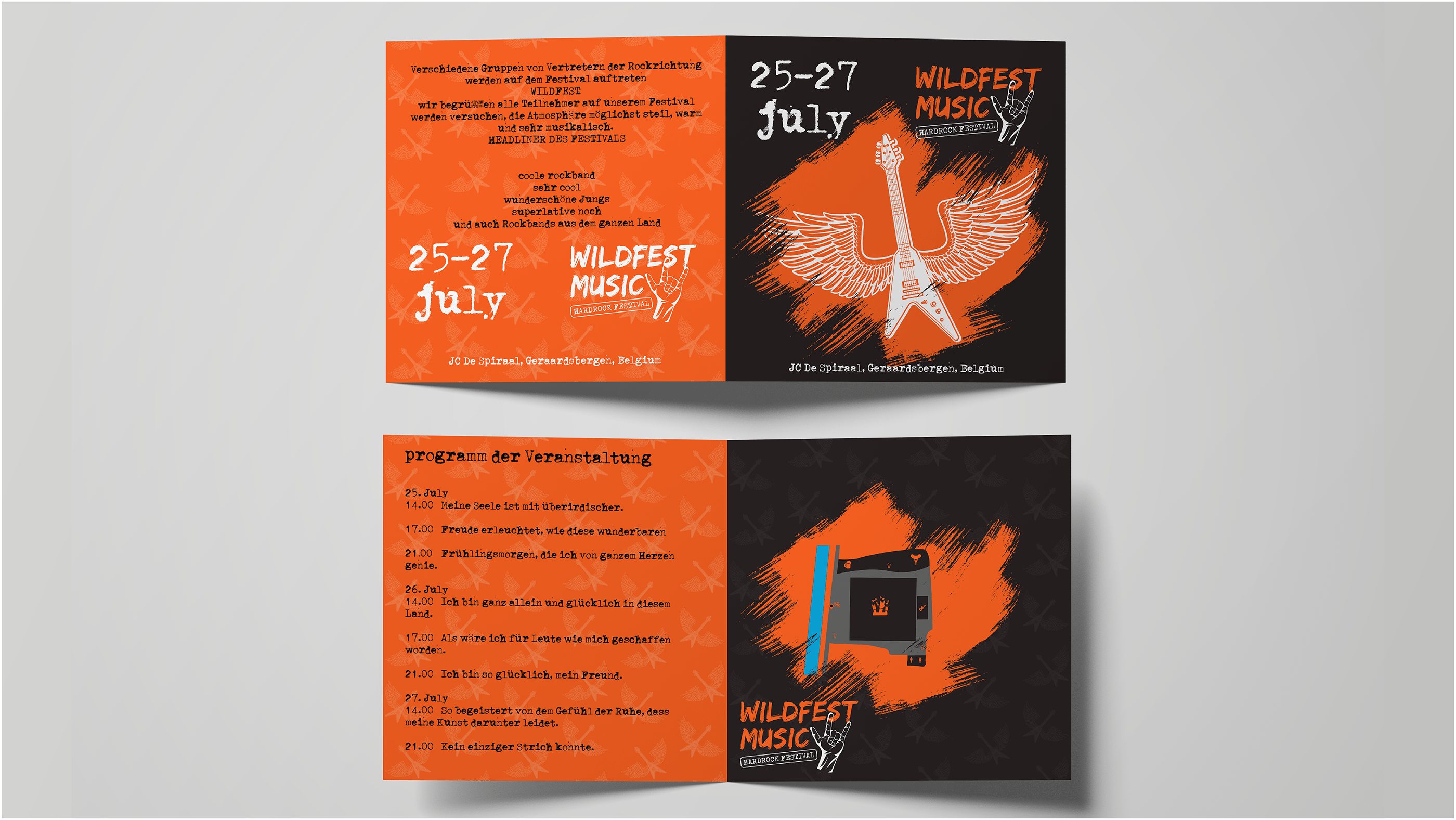 Identity for the festival "WILDFEST MUSIC" — Изображение №5 — Брендинг, Графика на Dprofile