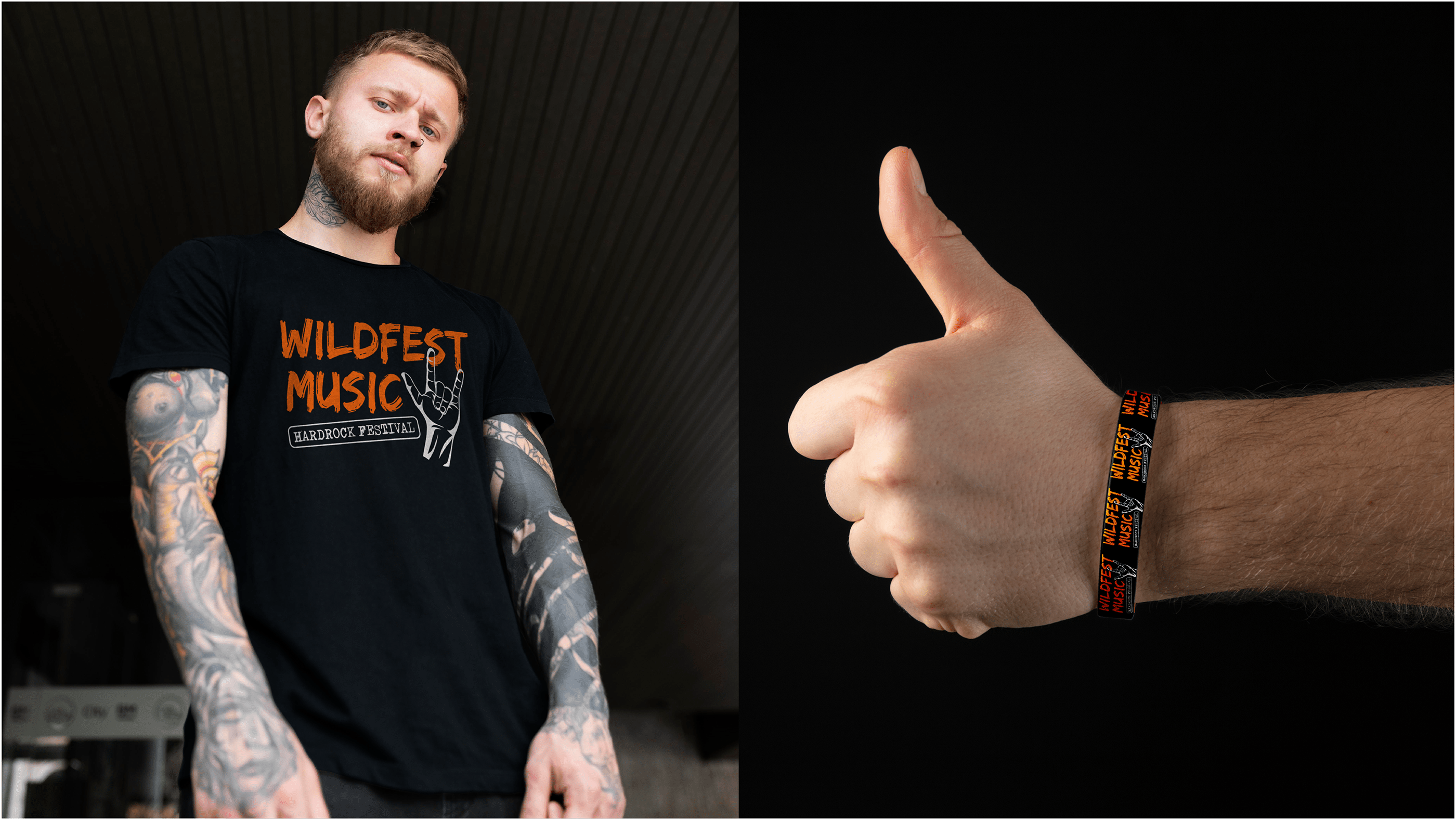Identity for the festival "WILDFEST MUSIC" — Изображение №8 — Брендинг, Графика на Dprofile