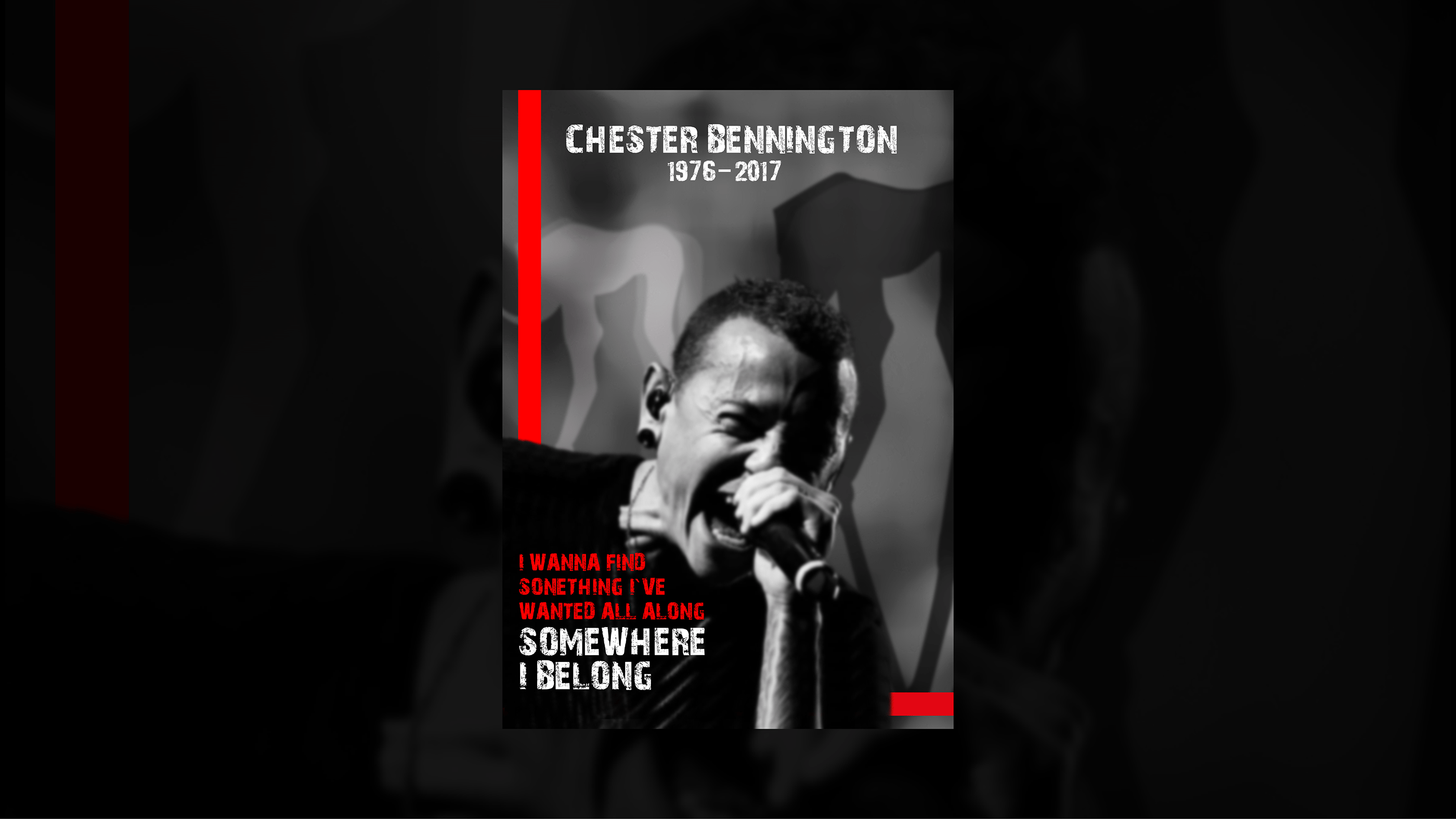 The Chester Bennington Memory Project — Изображение №8 — Иллюстрация, Графика, Анимация на Dprofile