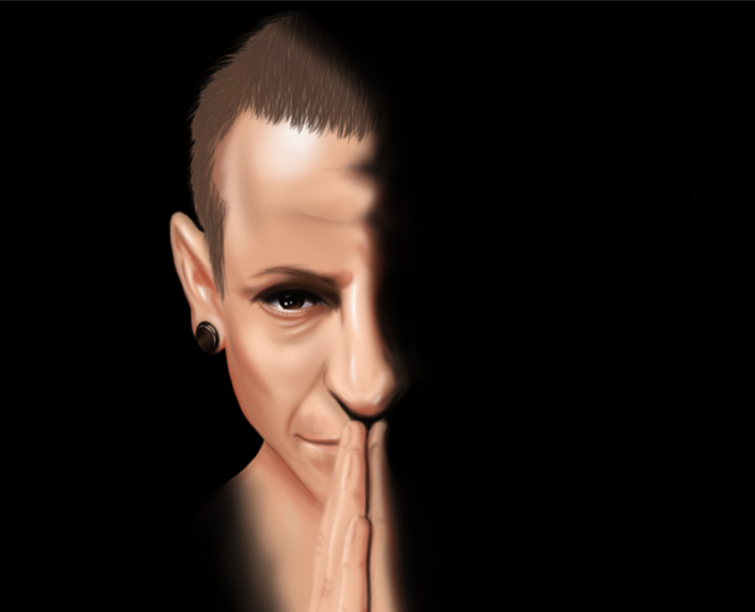 Portrait of Chester Bennington — Иллюстрация на Dprofile
