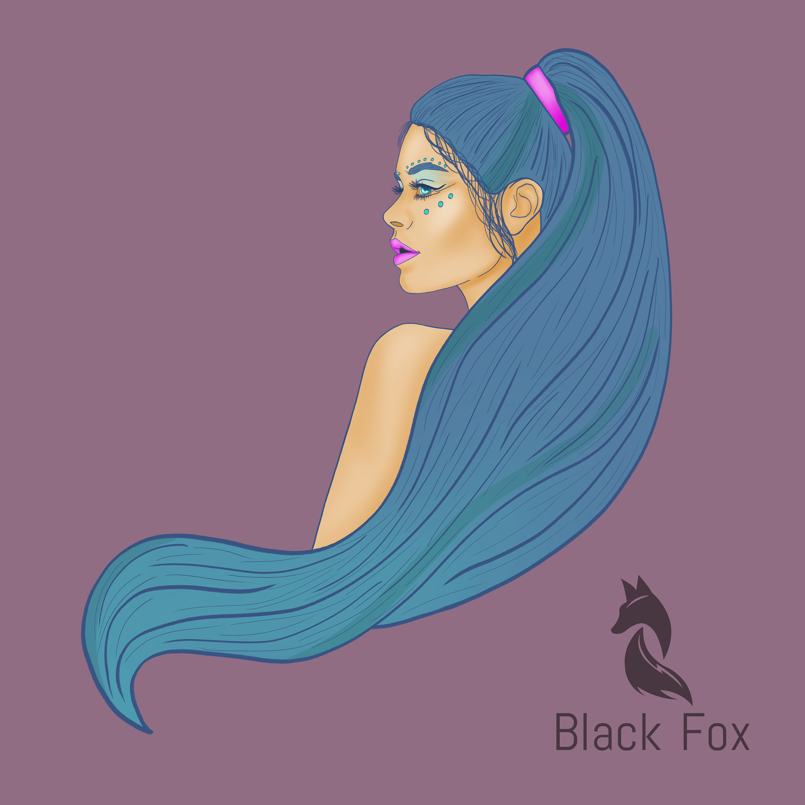 Mood color blue — Изображение №1 — Иллюстрация, Анимация на Dprofile