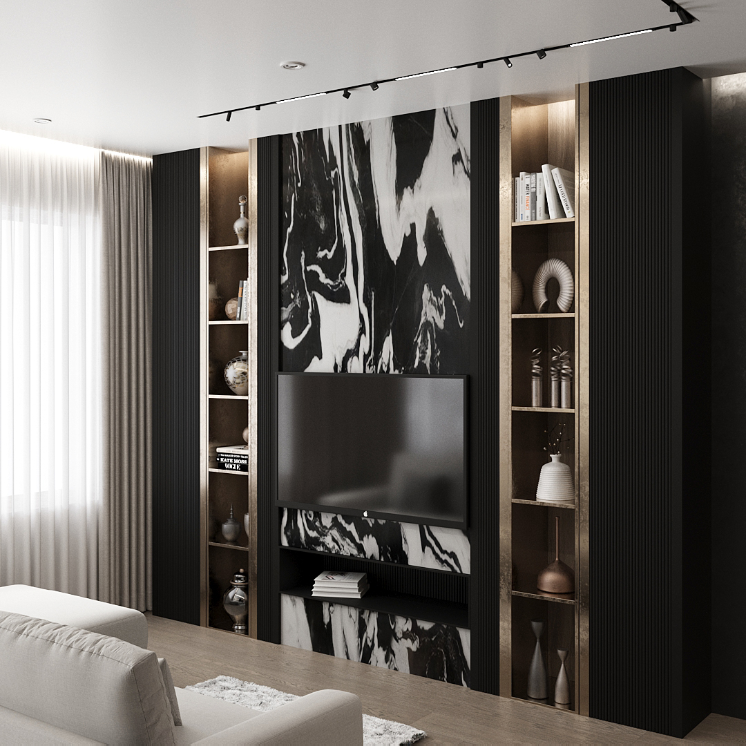 Дизайн и визуализация двухкомнатной квартиры — Изображение №4 — 3D на Dprofile