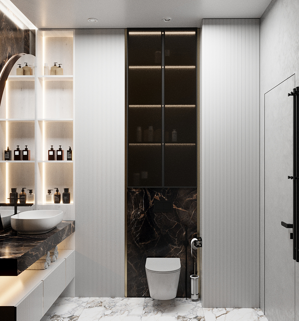 Дизайн и визуализация двухкомнатной квартиры — Изображение №9 — 3D на Dprofile