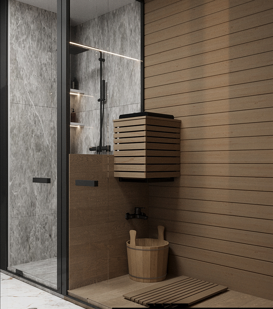 Дизайн и визуализация двухкомнатной квартиры — Изображение №11 — 3D на Dprofile