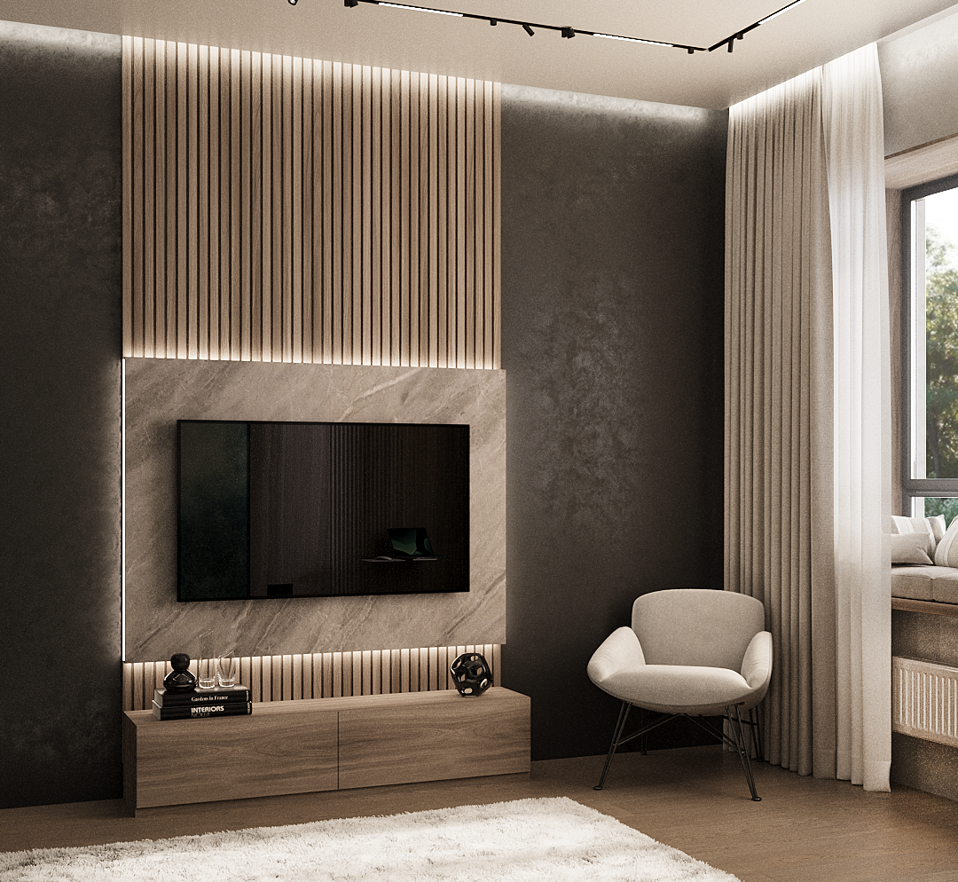 Дизайн и визуализация двухкомнатной квартиры — Изображение №5 — 3D на Dprofile