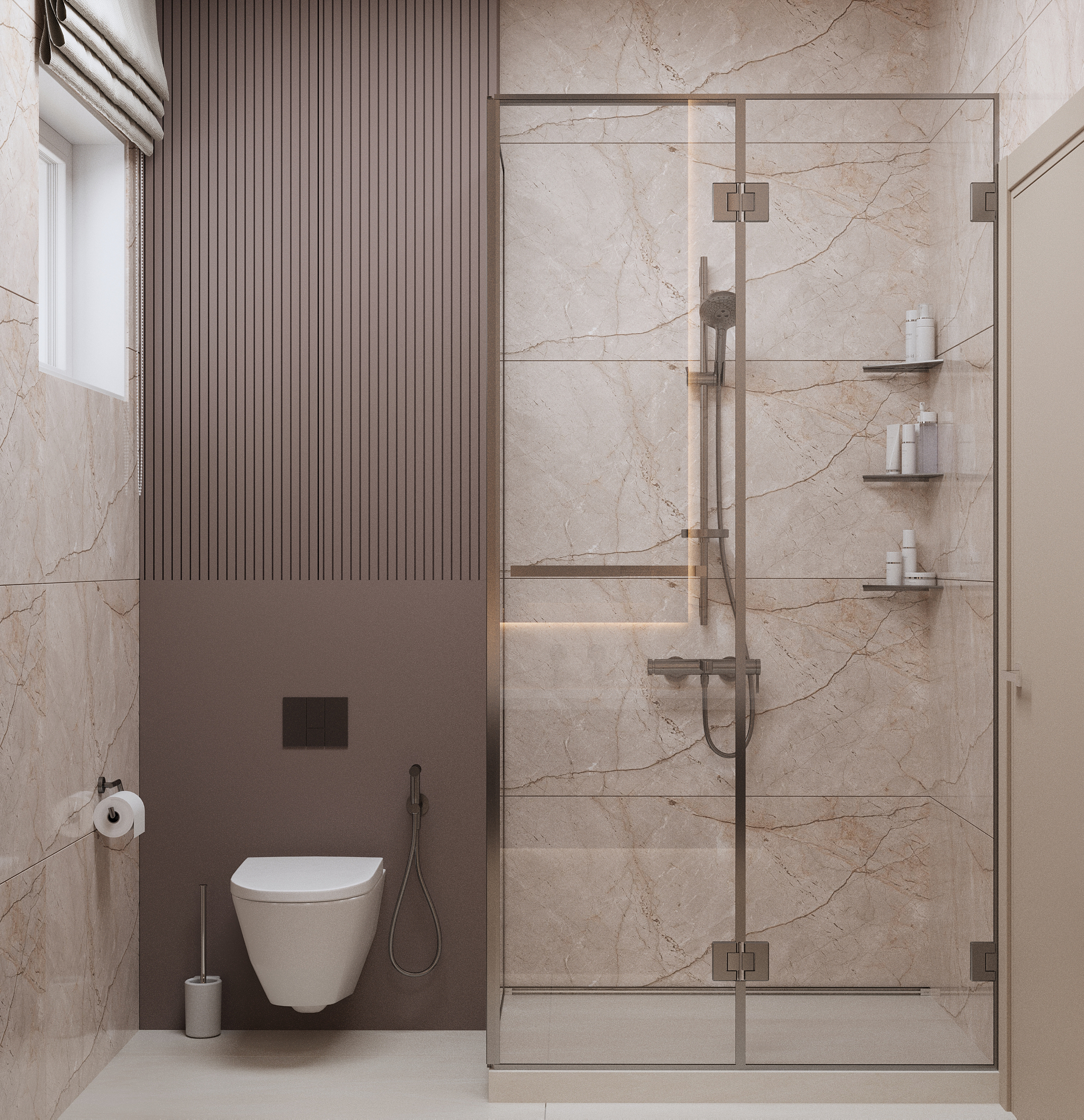 Визуализация вариантов дизайна санузладля заказчика — Изображение №6 — 3D на Dprofile