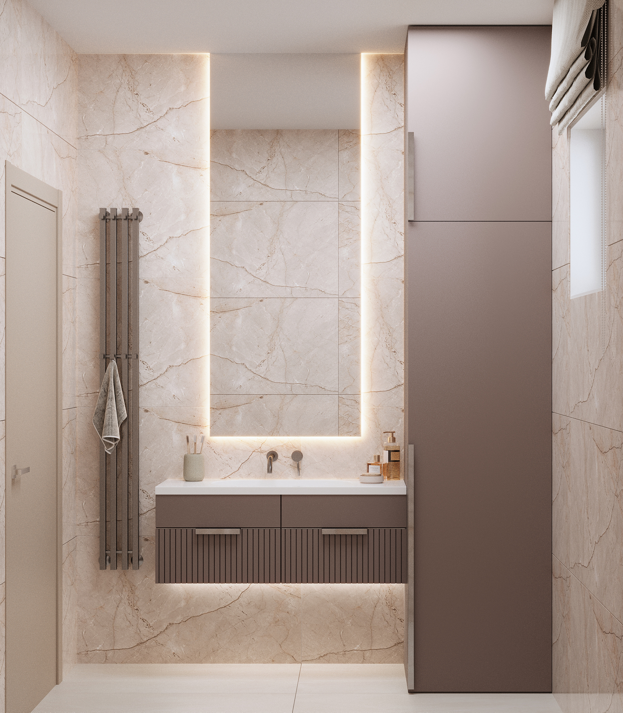 Визуализация вариантов дизайна санузладля заказчика — Изображение №5 — 3D на Dprofile