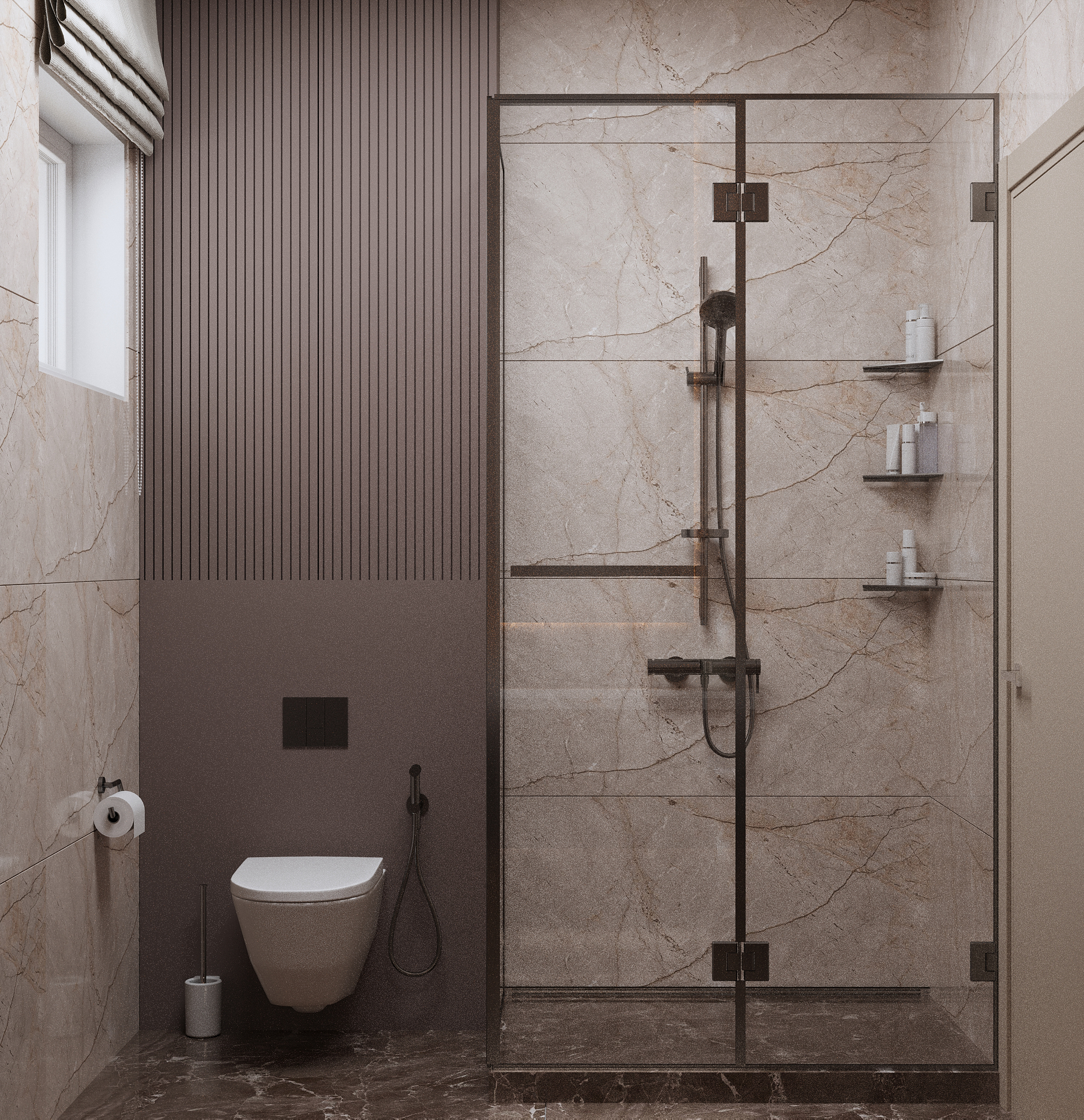 Визуализация вариантов дизайна санузладля заказчика — Изображение №4 — 3D на Dprofile