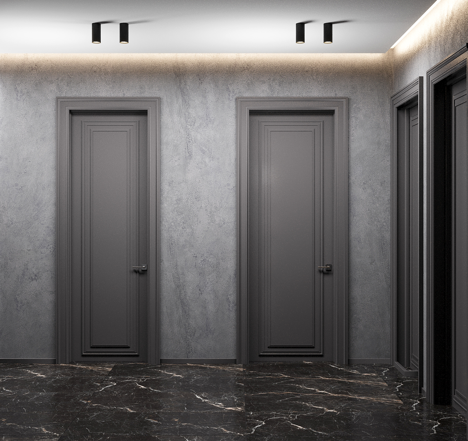 Визуализация кухни-гостинной и прихожей — Изображение №11 — 3D на Dprofile