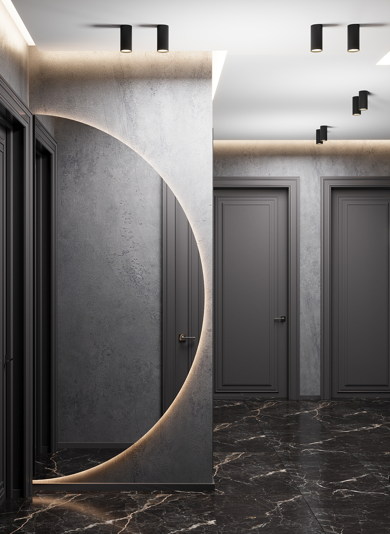 Визуализация кухни-гостинной и прихожей — Изображение №12 — 3D на Dprofile