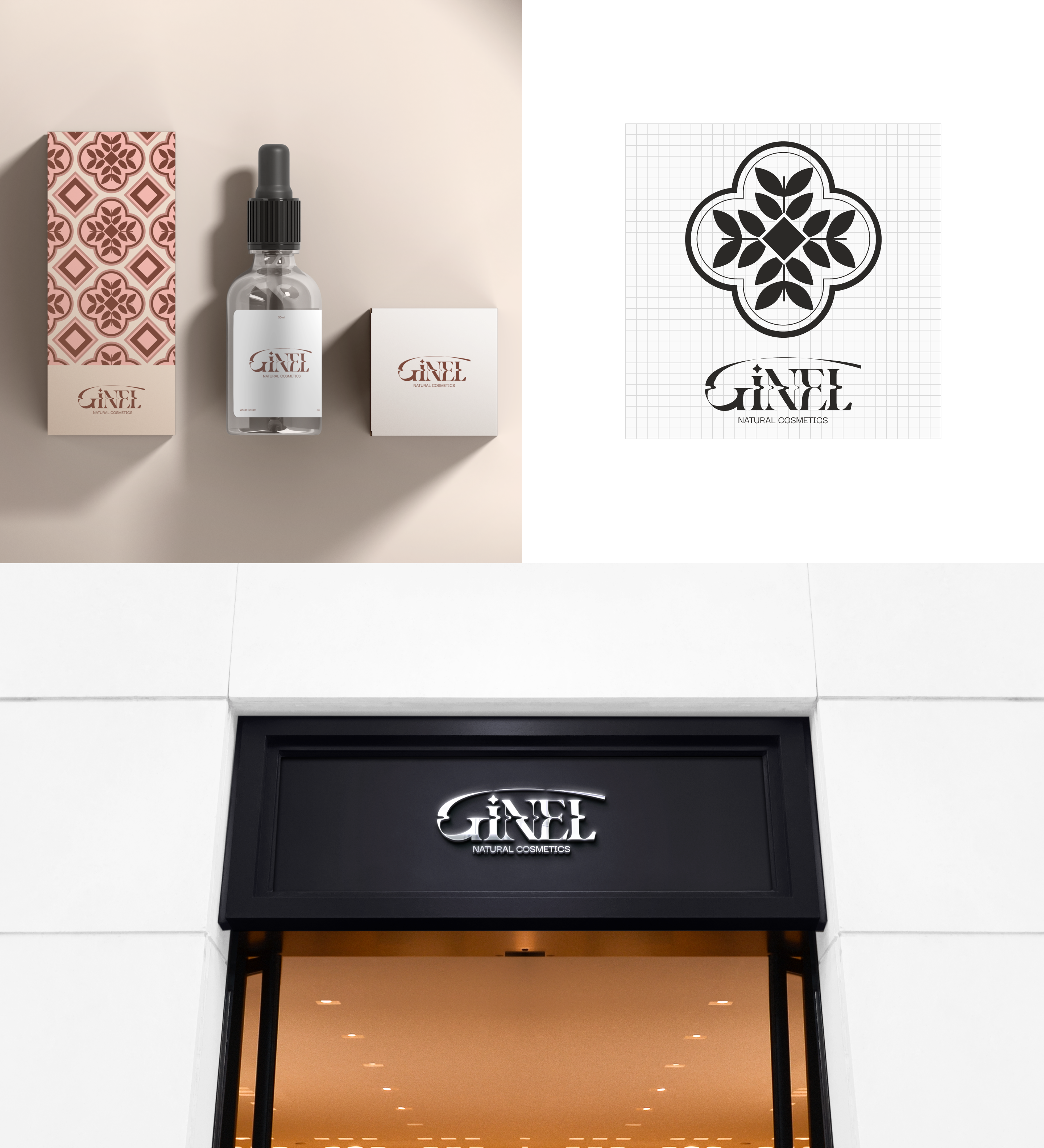 GINEL naturel cosmetics | Brand identity | Logo design — Изображение №9 — Брендинг на Dprofile