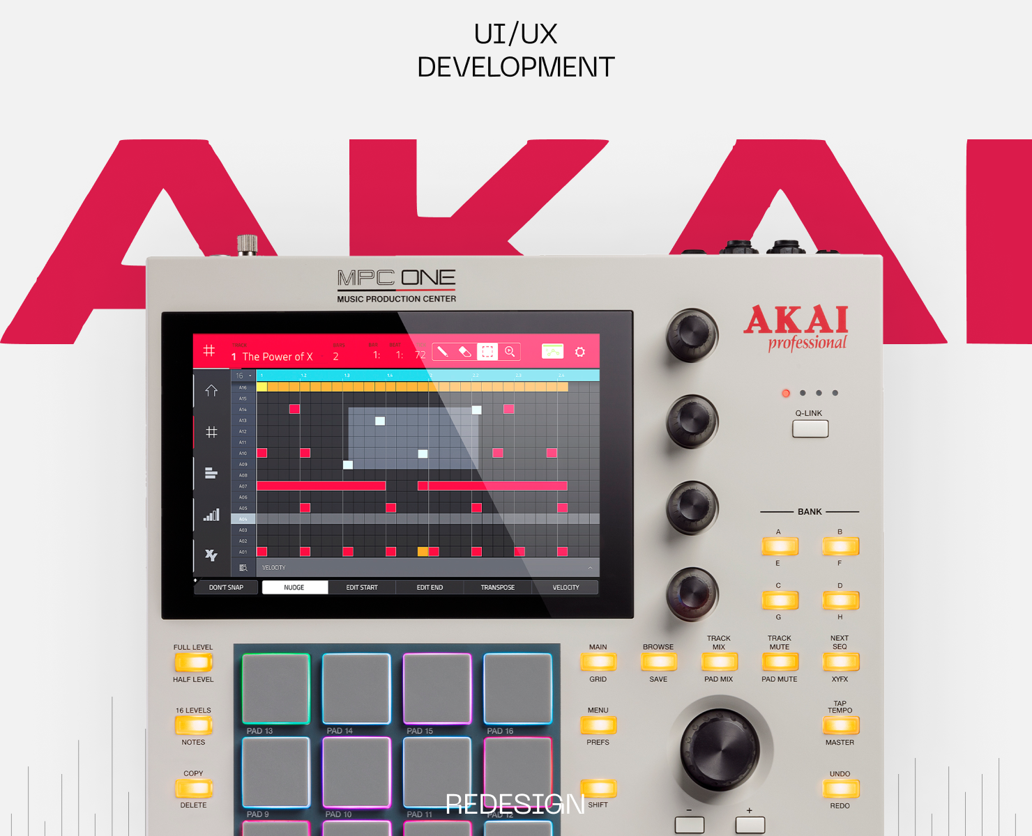 MPC ONE Retro Edition | Promo page — Интерфейсы на Dprofile