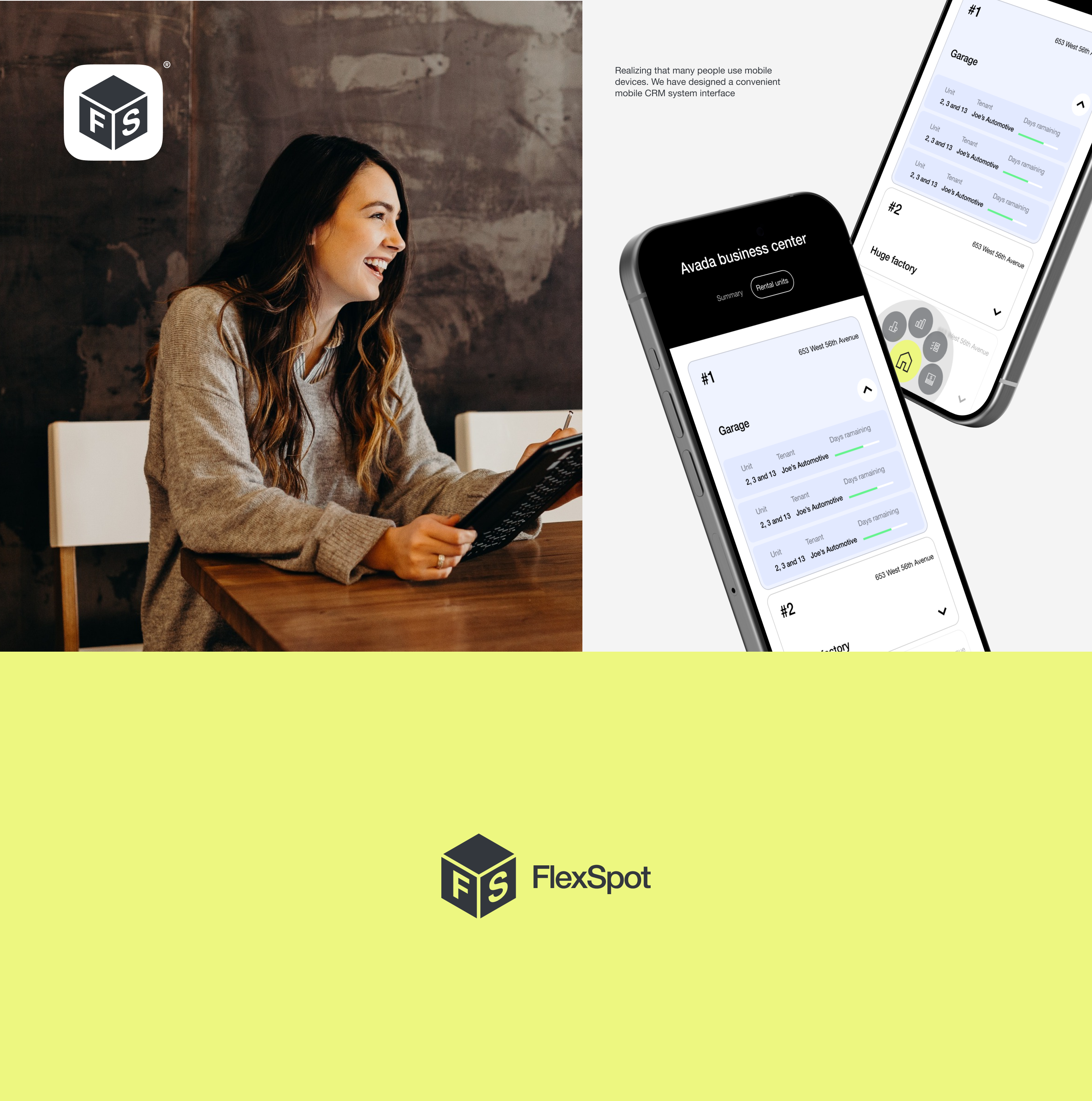 FlexSpot | UX/UI | LOGO — Изображение №9 — Брендинг, Интерфейсы на Dprofile
