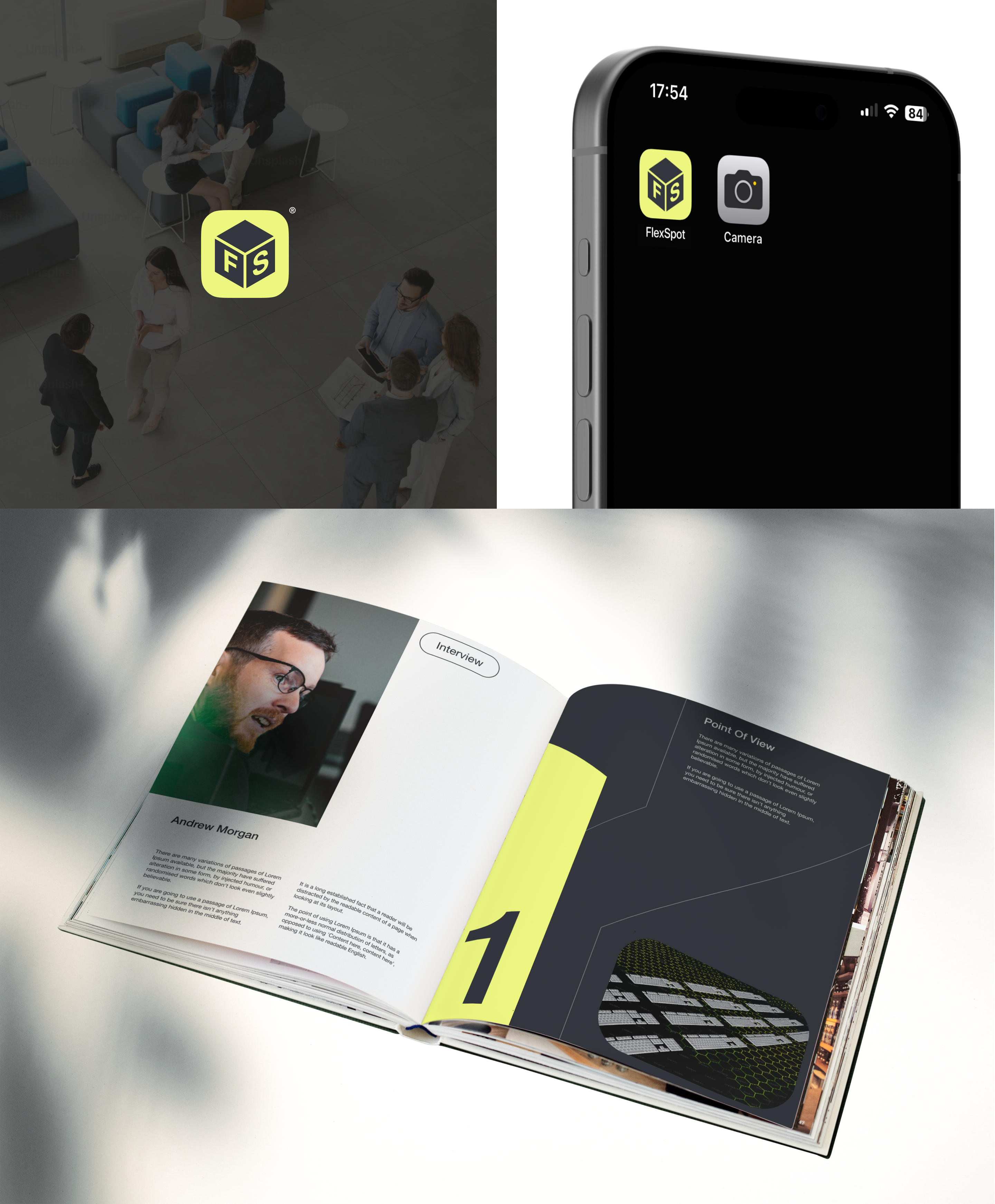 FlexSpot | UX/UI | LOGO — Изображение №6 — Брендинг, Интерфейсы на Dprofile