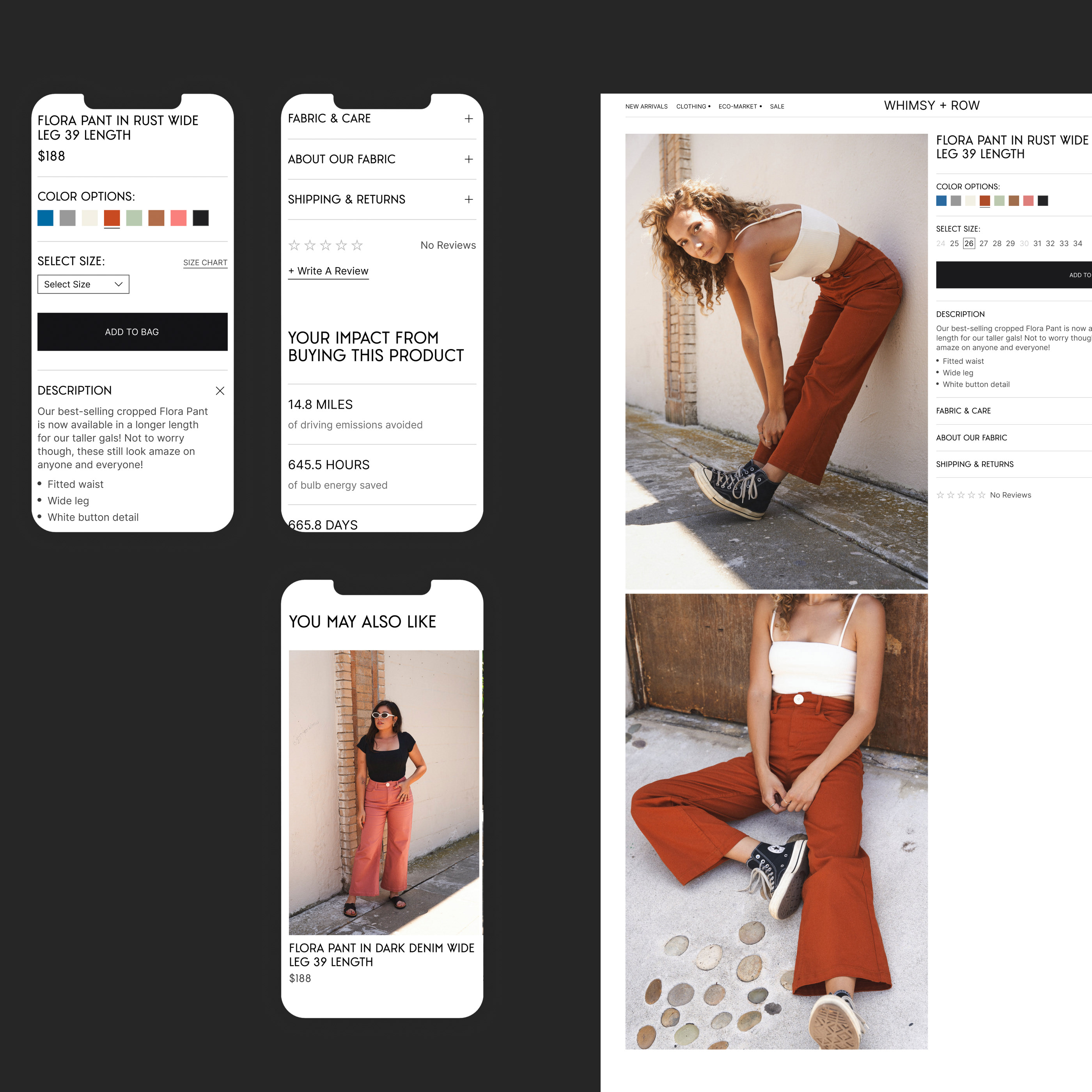 WHIMSY + ROW | E-commerce redesign — Изображение №10 — Интерфейсы на Dprofile