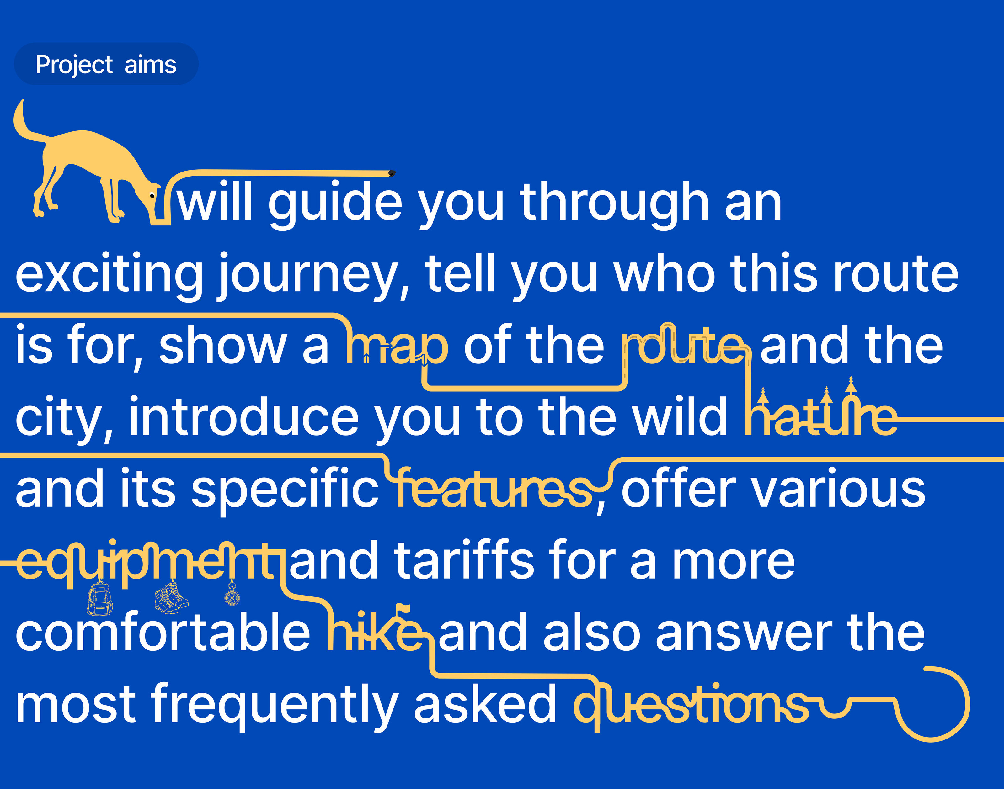 Landing page for hiking — Изображение №4 — Брендинг, Иллюстрация на Dprofile