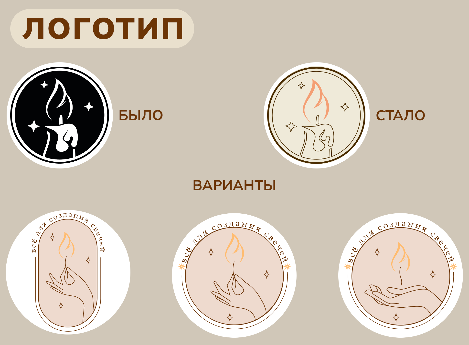 Все для создания свечей — Изображение №2 — Брендинг, Маркетинг на Dprofile