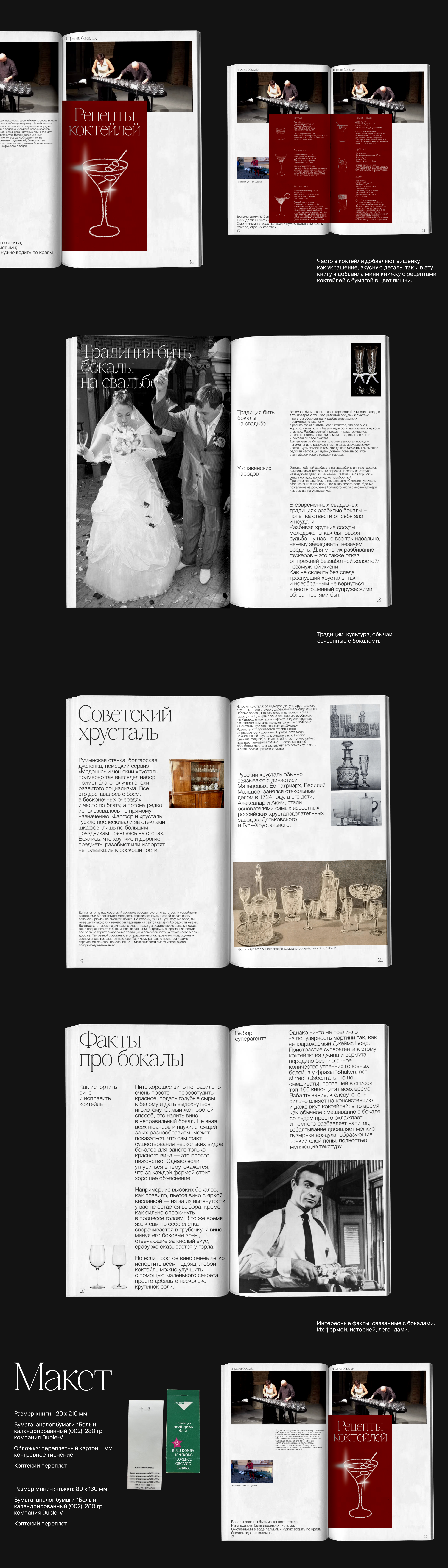 Авторская книга. Бокалы — Изображение №2 — Графика на Dprofile