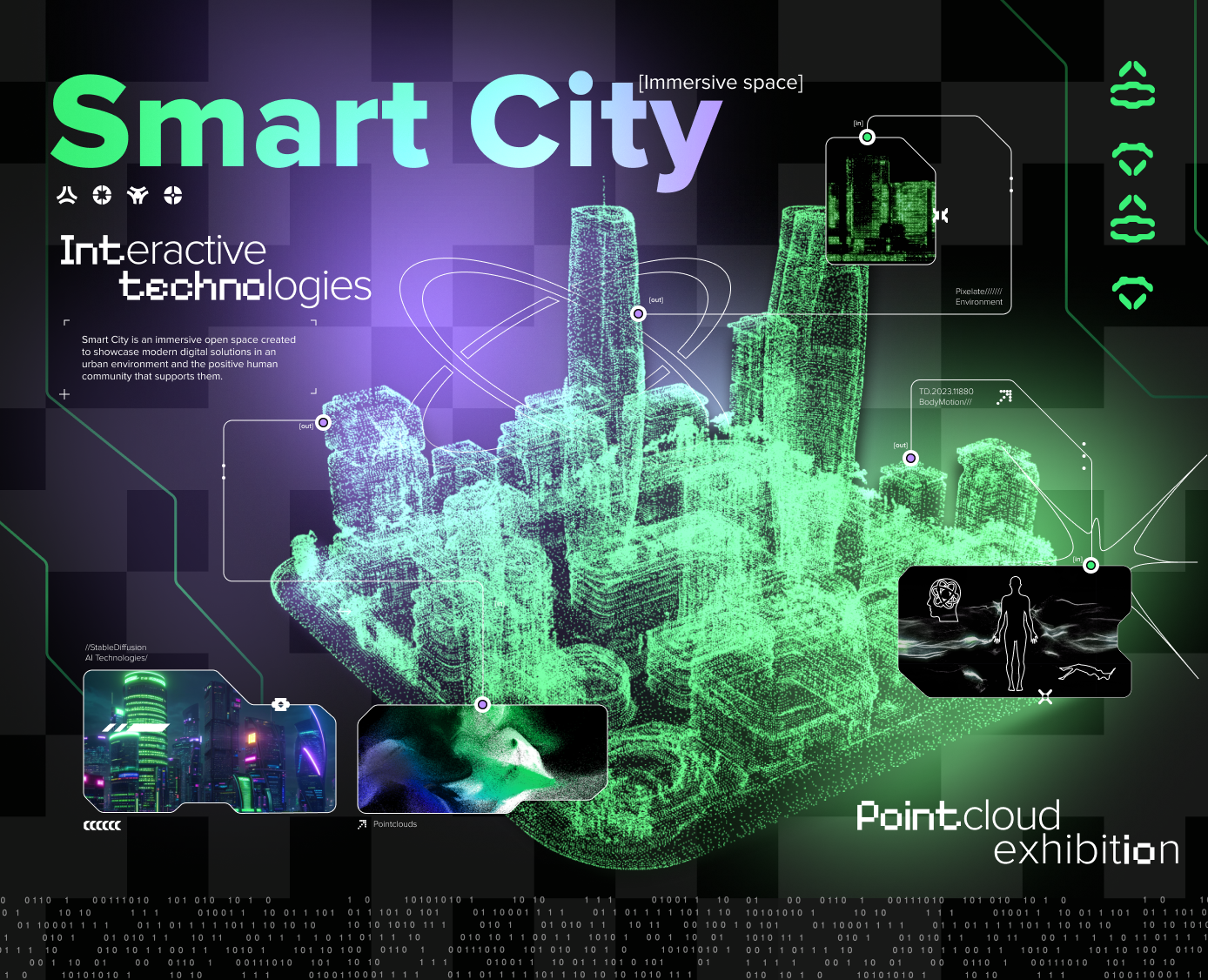 Smart City | Interactive Concept — Графика, 3D на Dprofile