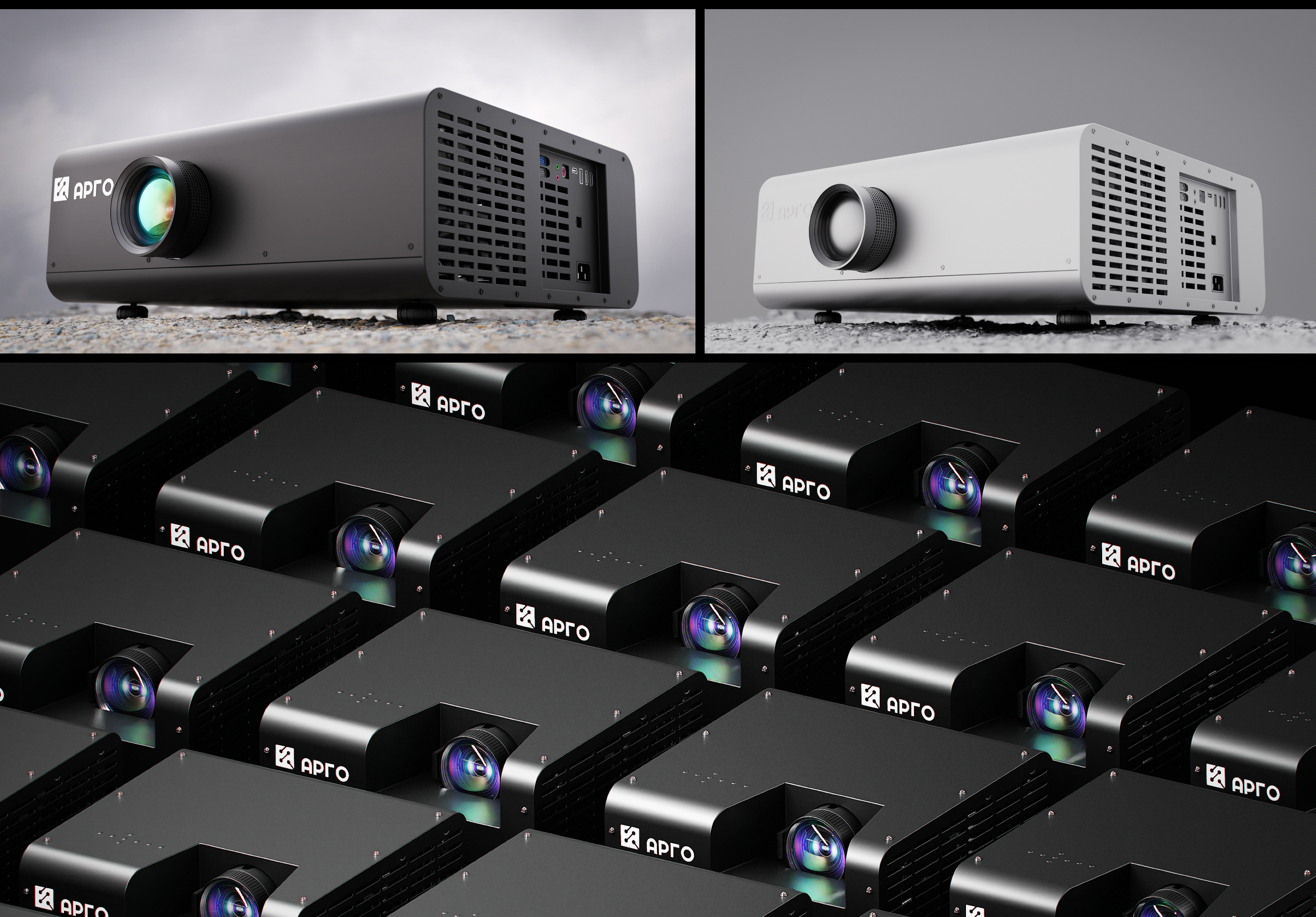ARGO projectors | 3D models — Изображение №6 — 3D на Dprofile