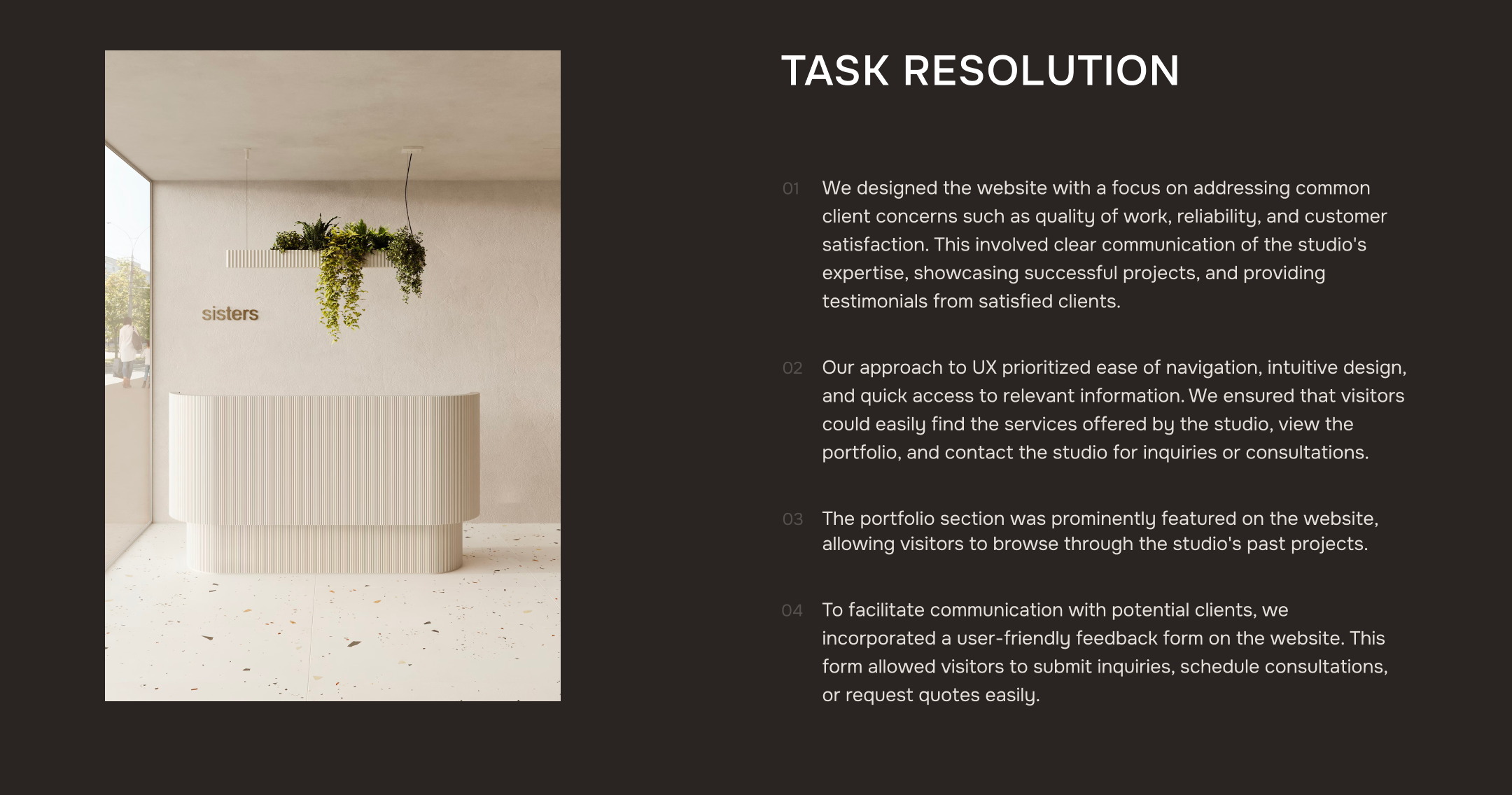 Interior design landing page — Изображение №4 — Брендинг, Маркетинг на Dprofile