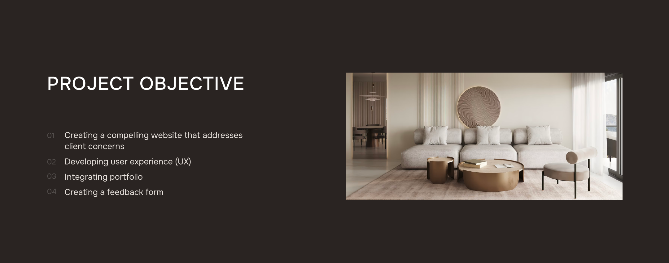 Interior design landing page — Изображение №3 — Брендинг, Маркетинг на Dprofile