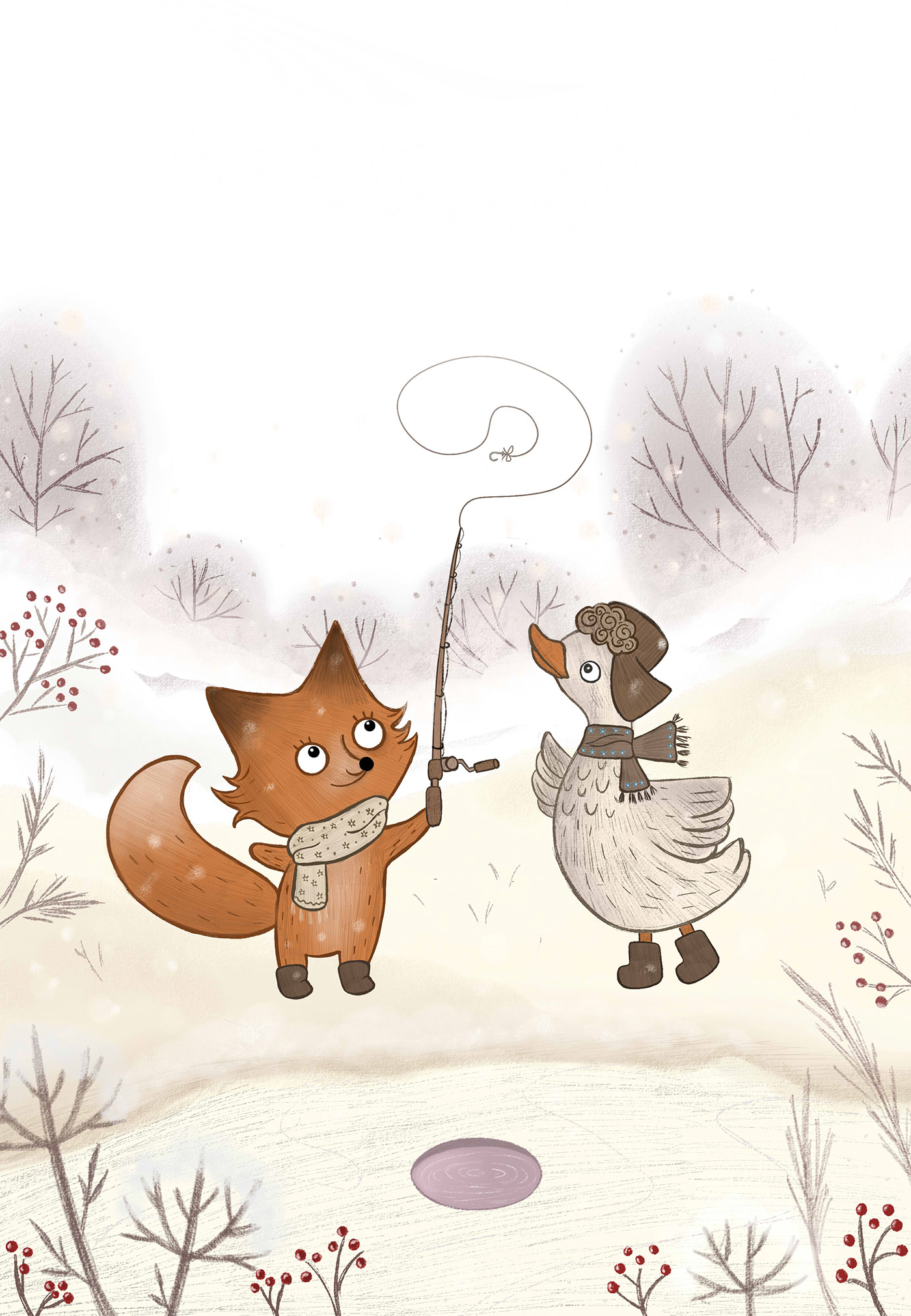 Character design | Goose and Fox — Изображение №6 — Иллюстрация на Dprofile