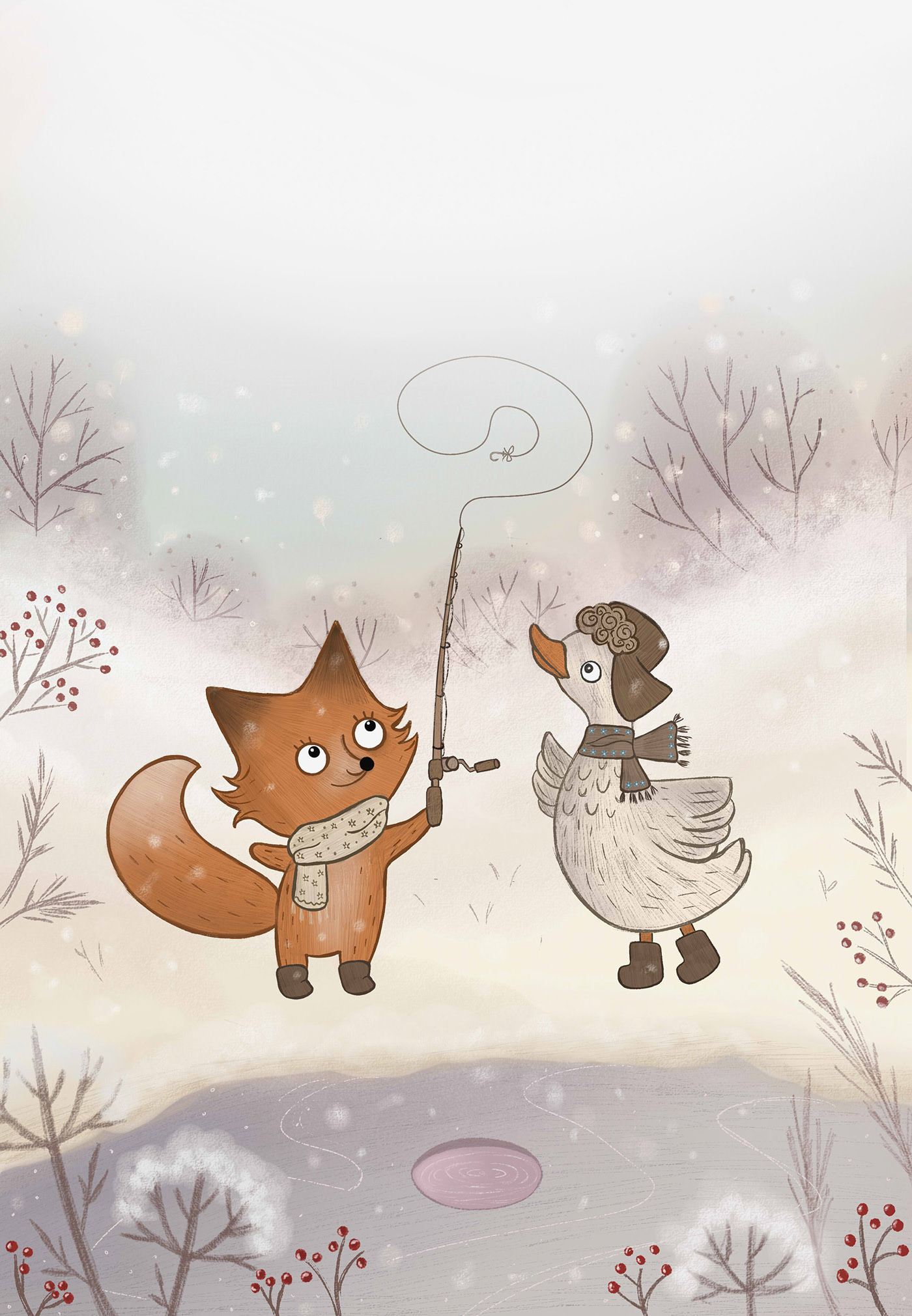 Character design | Goose and Fox — Изображение №7 — Иллюстрация на Dprofile