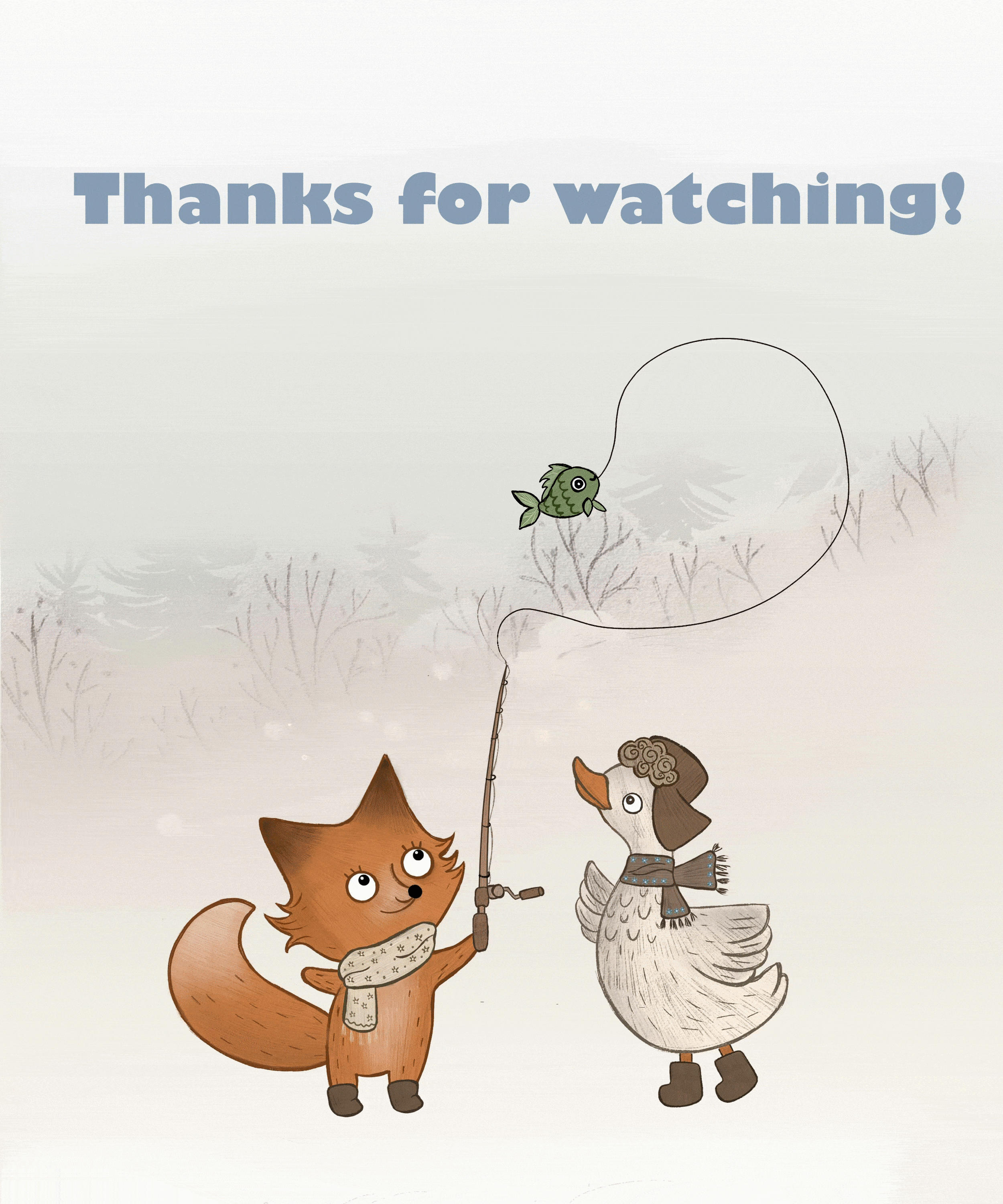 Character design | Goose and Fox — Изображение №13 — Иллюстрация на Dprofile