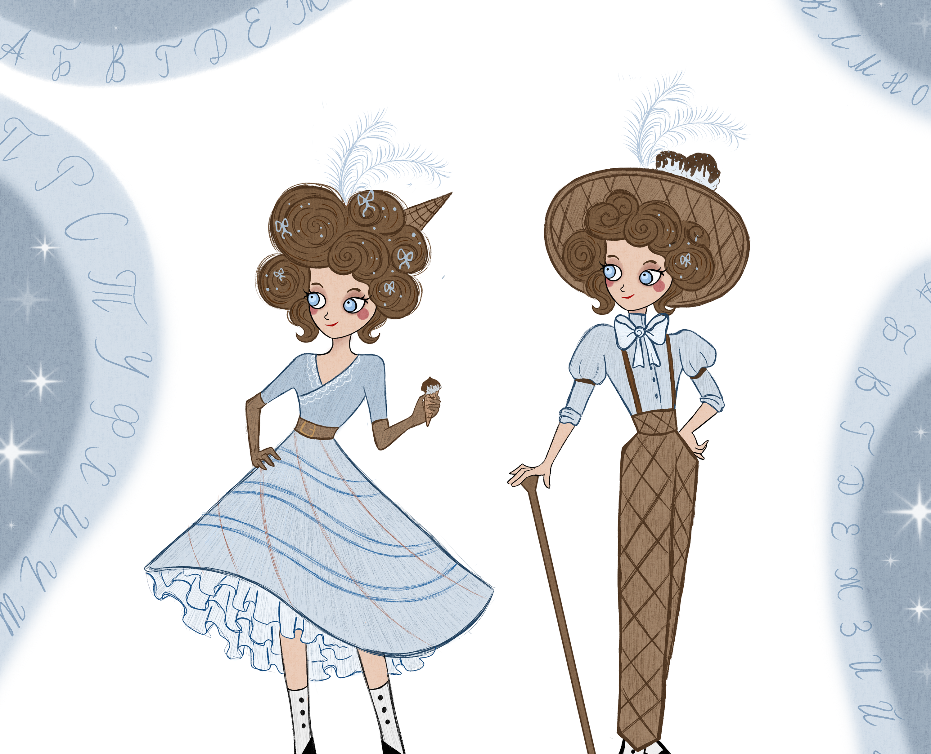 Ice cream character | Brand character — Иллюстрация на Dprofile