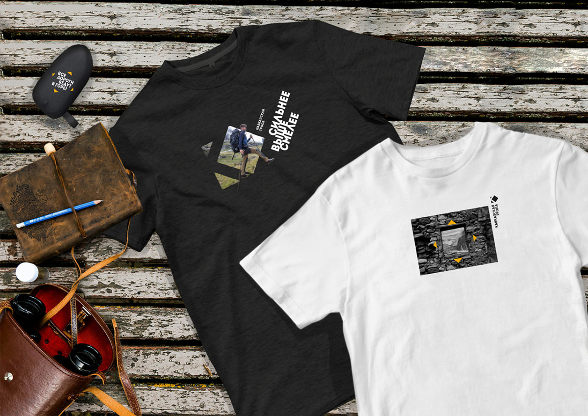 Айдентика для Национальной Кавказской тропы — Изображение №2 — Брендинг на Dprofile