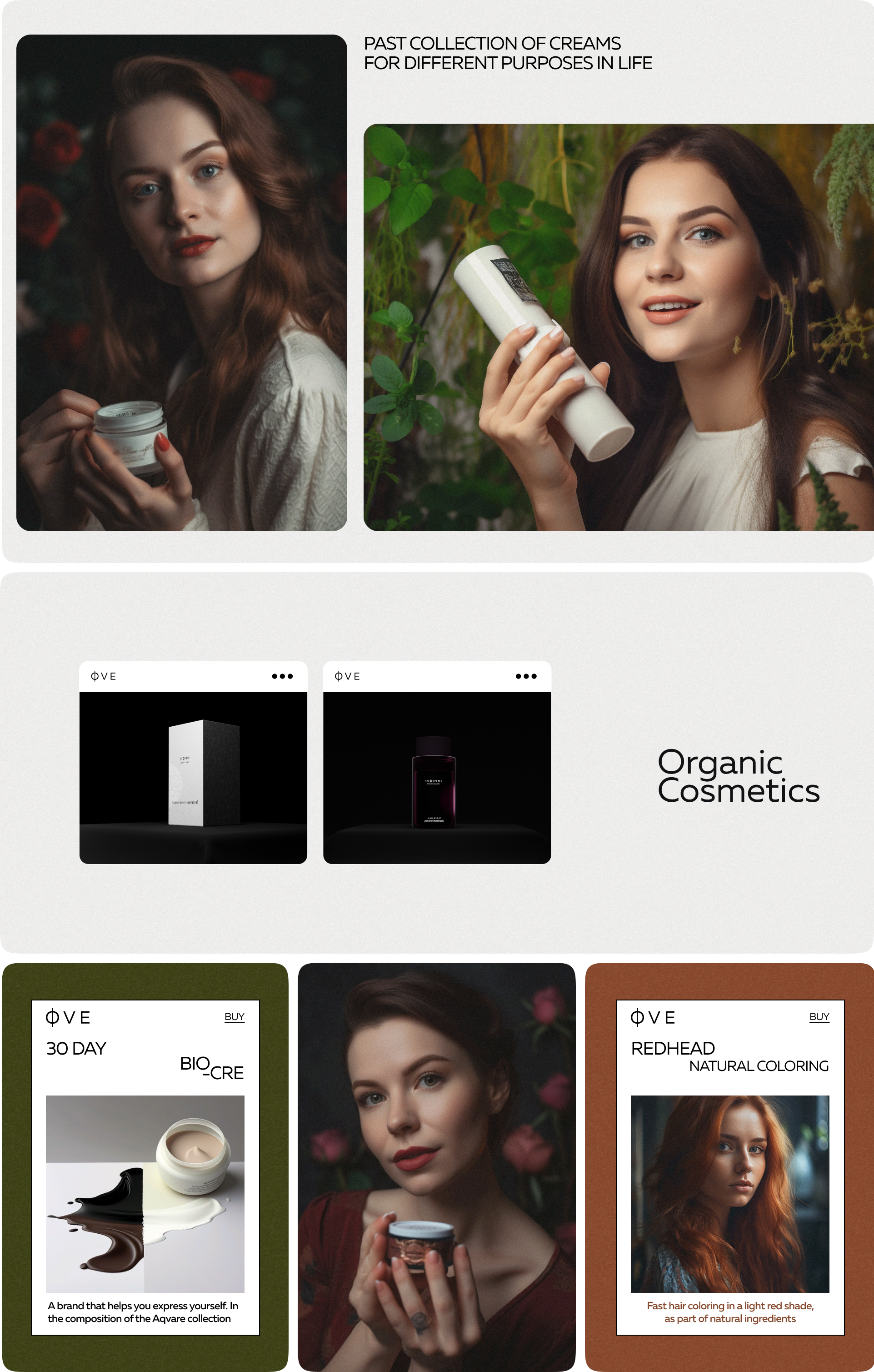 Cosmetics brand animation | Improve — Изображение №3 — Интерфейсы, Брендинг на Dprofile