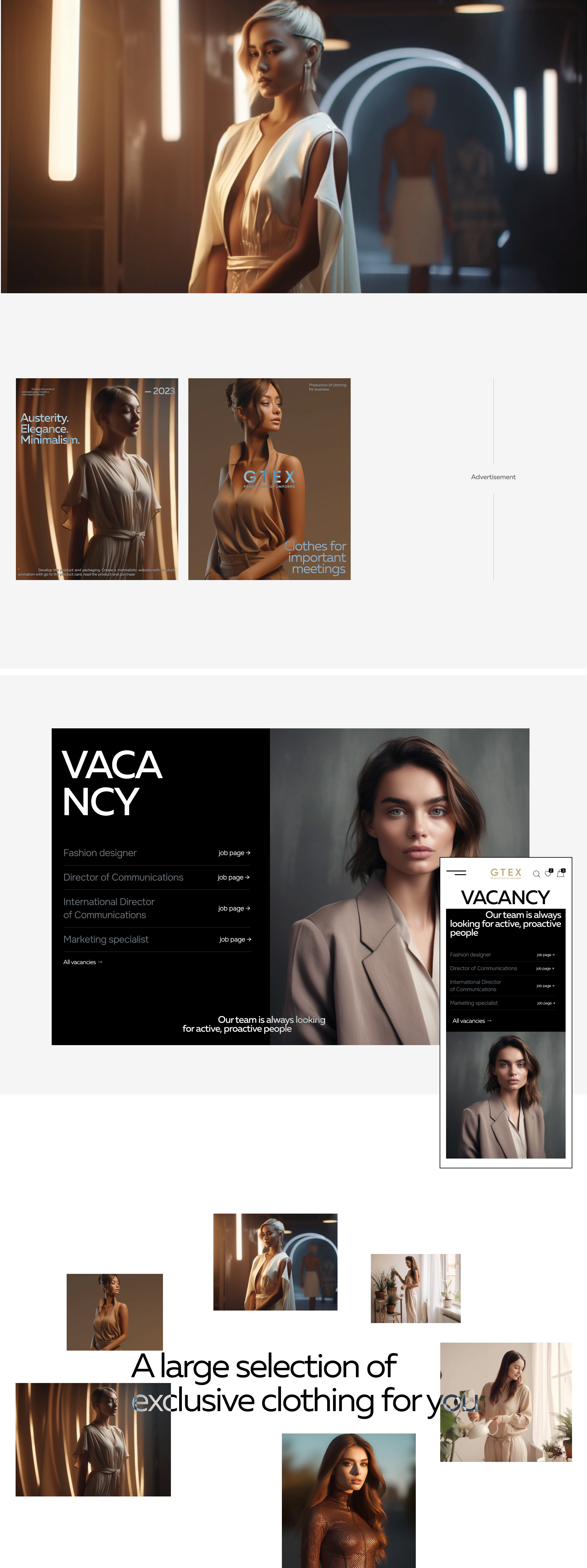 G-tex | e-commerce — Изображение №5 — Интерфейсы на Dprofile