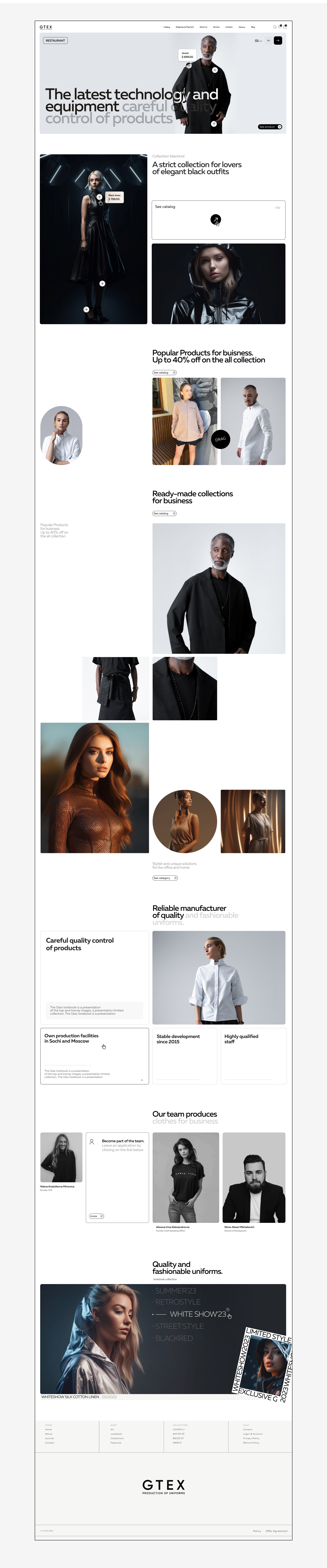 G-tex | e-commerce — Изображение №4 — Интерфейсы на Dprofile