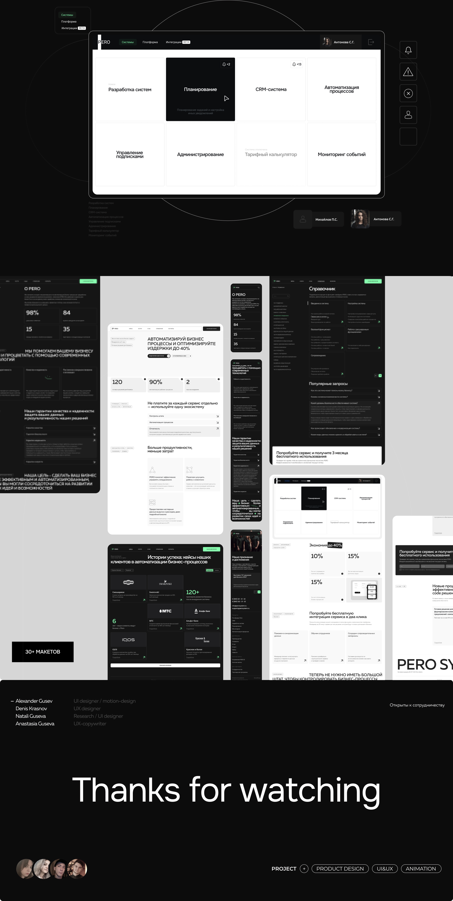 Pero Systems — Изображение №13 — Интерфейсы на Dprofile
