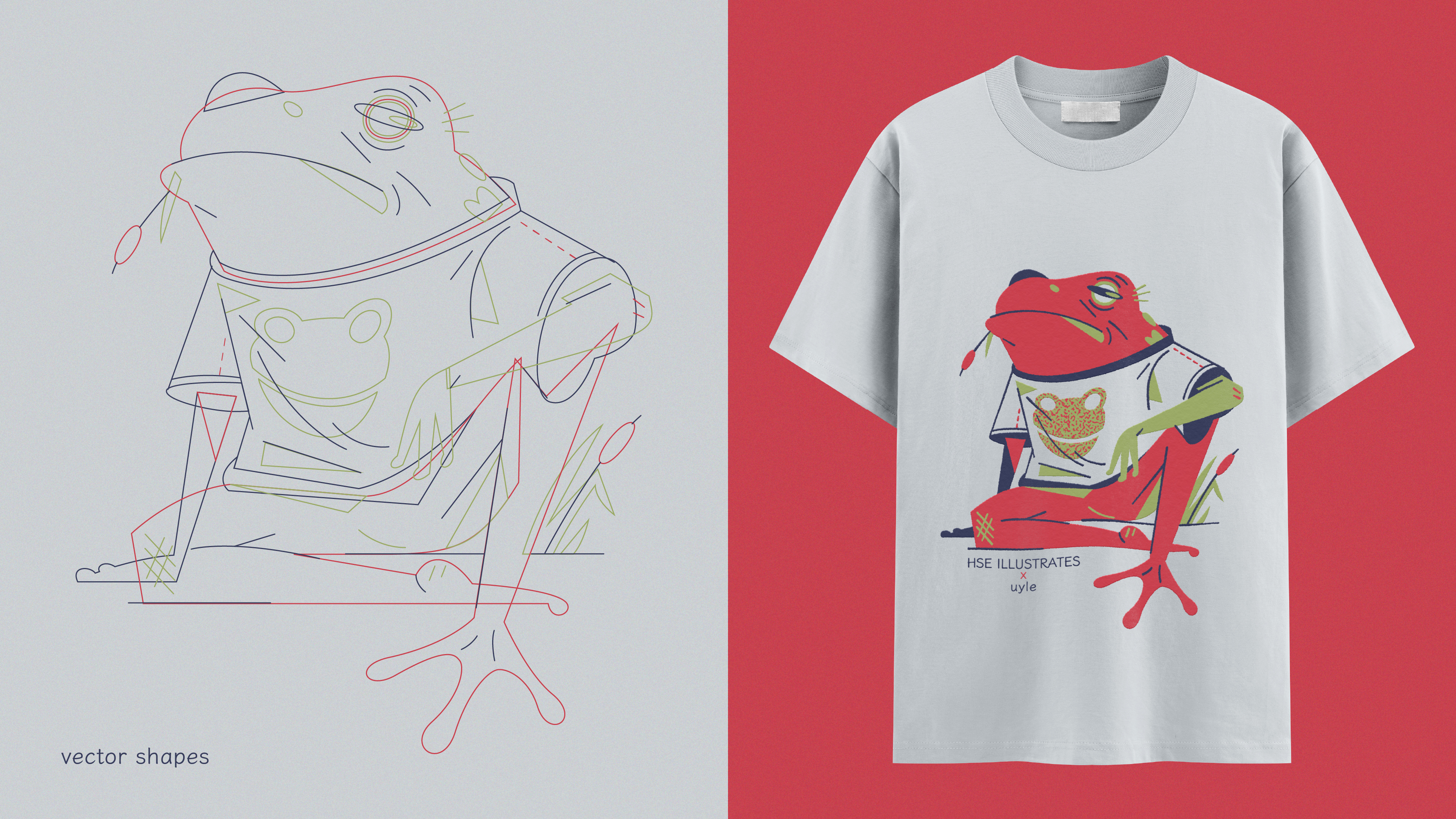 QWAG — конкурс принтов HSE ART AND DESIGN STORE — Изображение №4 — Брендинг, Иллюстрация на Dprofile