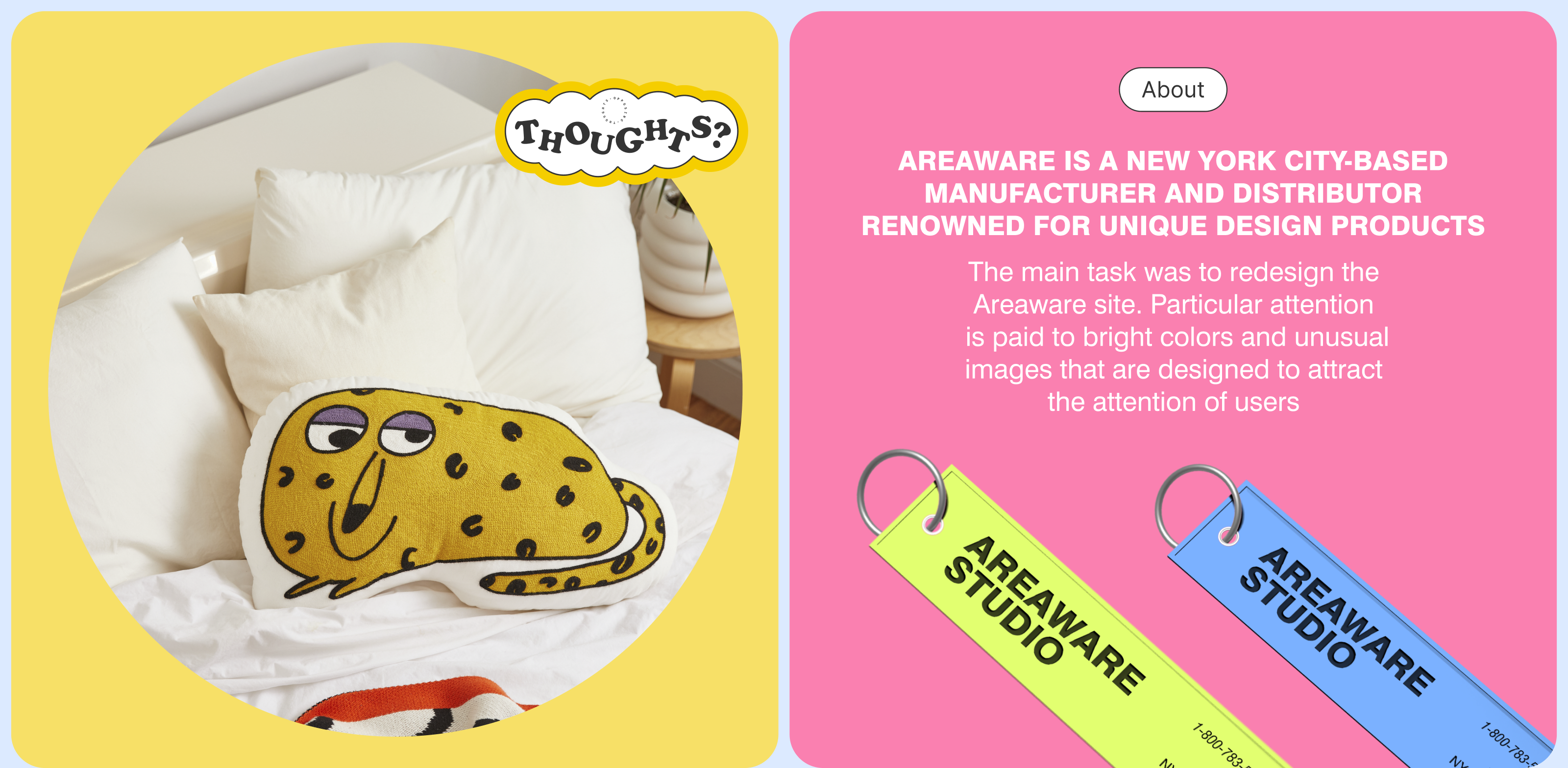 Areaware / E-commerce redesign — Изображение №2 — Графика, Интерфейсы на Dprofile