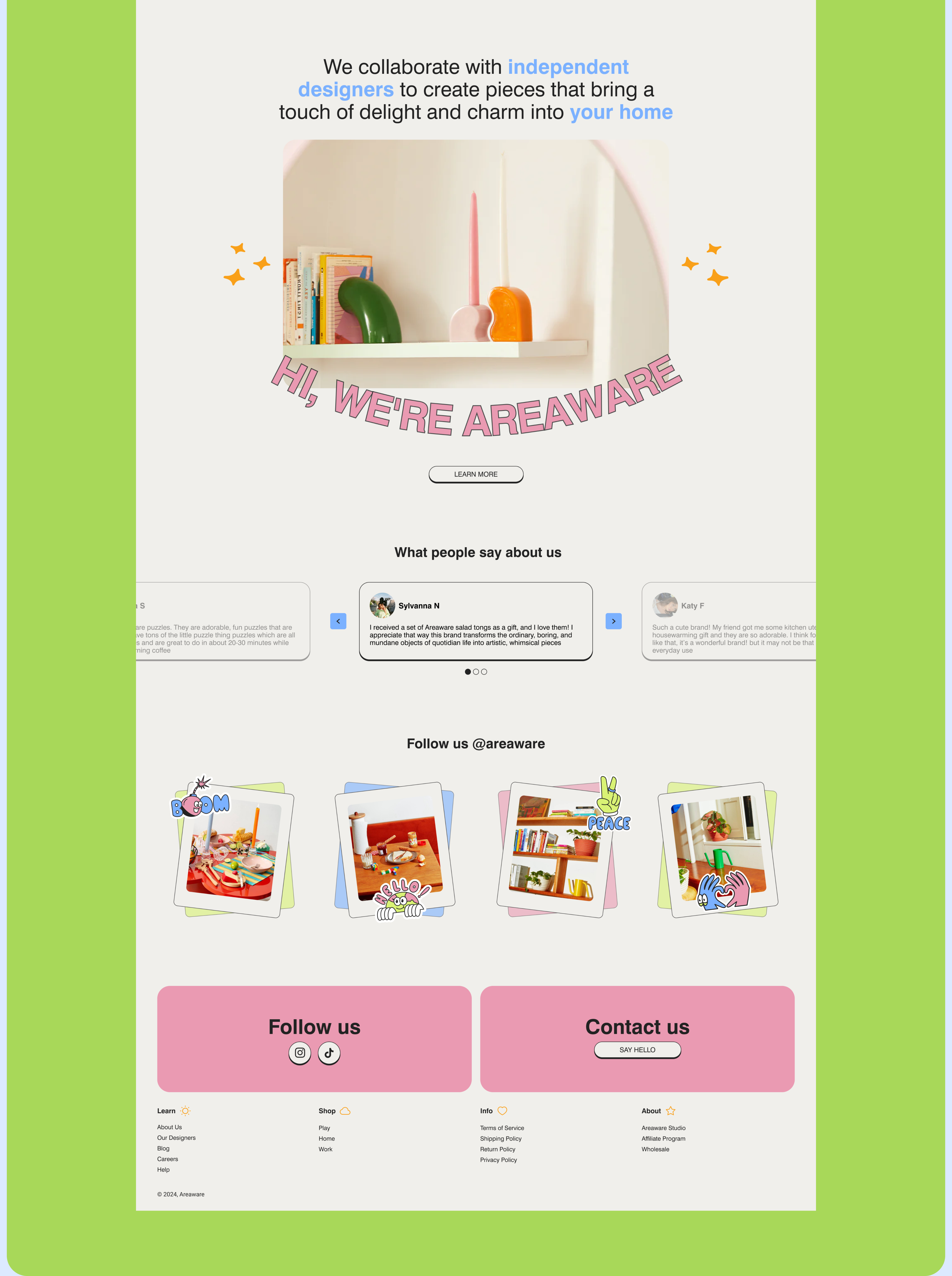 Areaware / E-commerce redesign — Изображение №4 — Графика, Интерфейсы на Dprofile