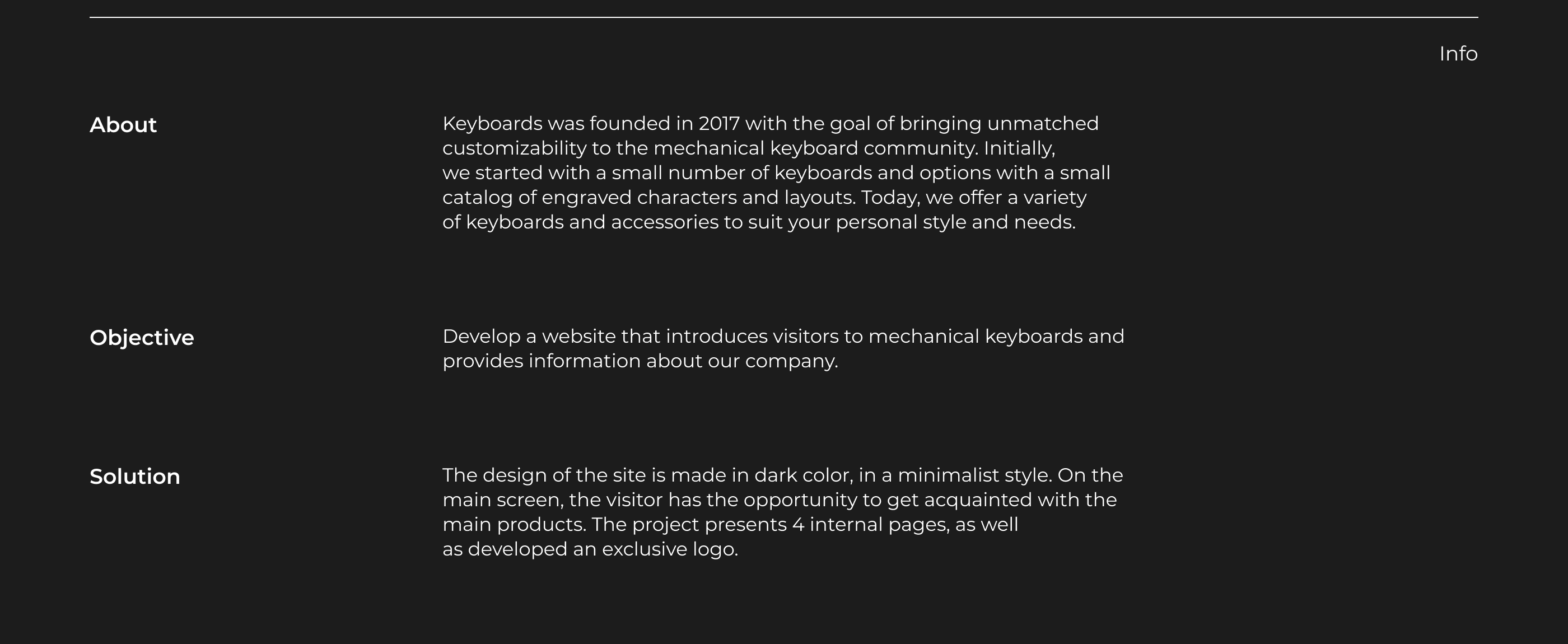 KEYBOARDS Website | E-commerce UI/UX Design — Изображение №3 — Интерфейсы на Dprofile