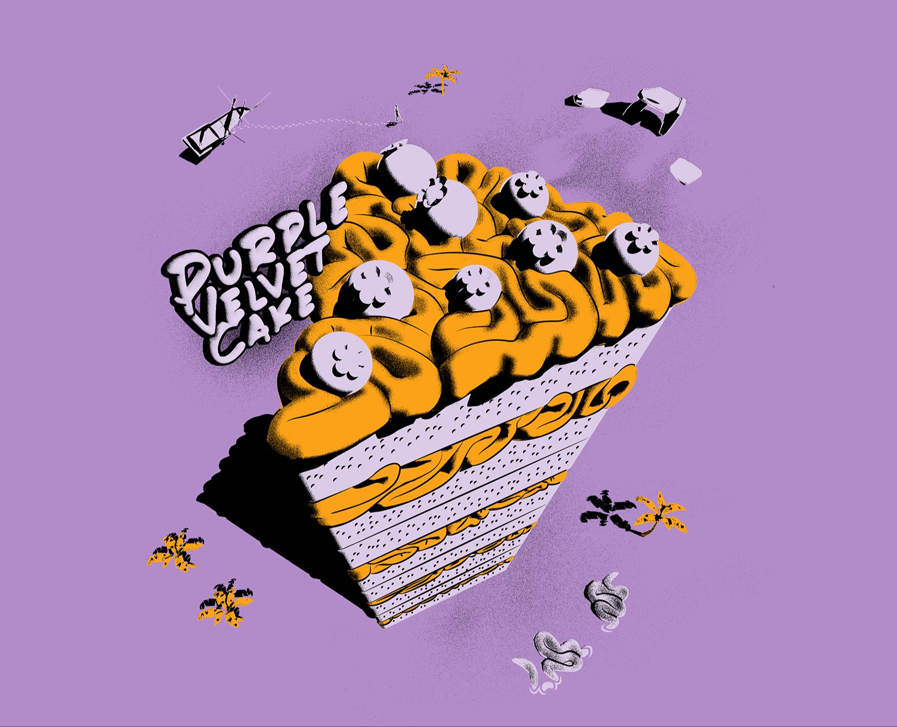 Purple Velvet Cake на Dprofile