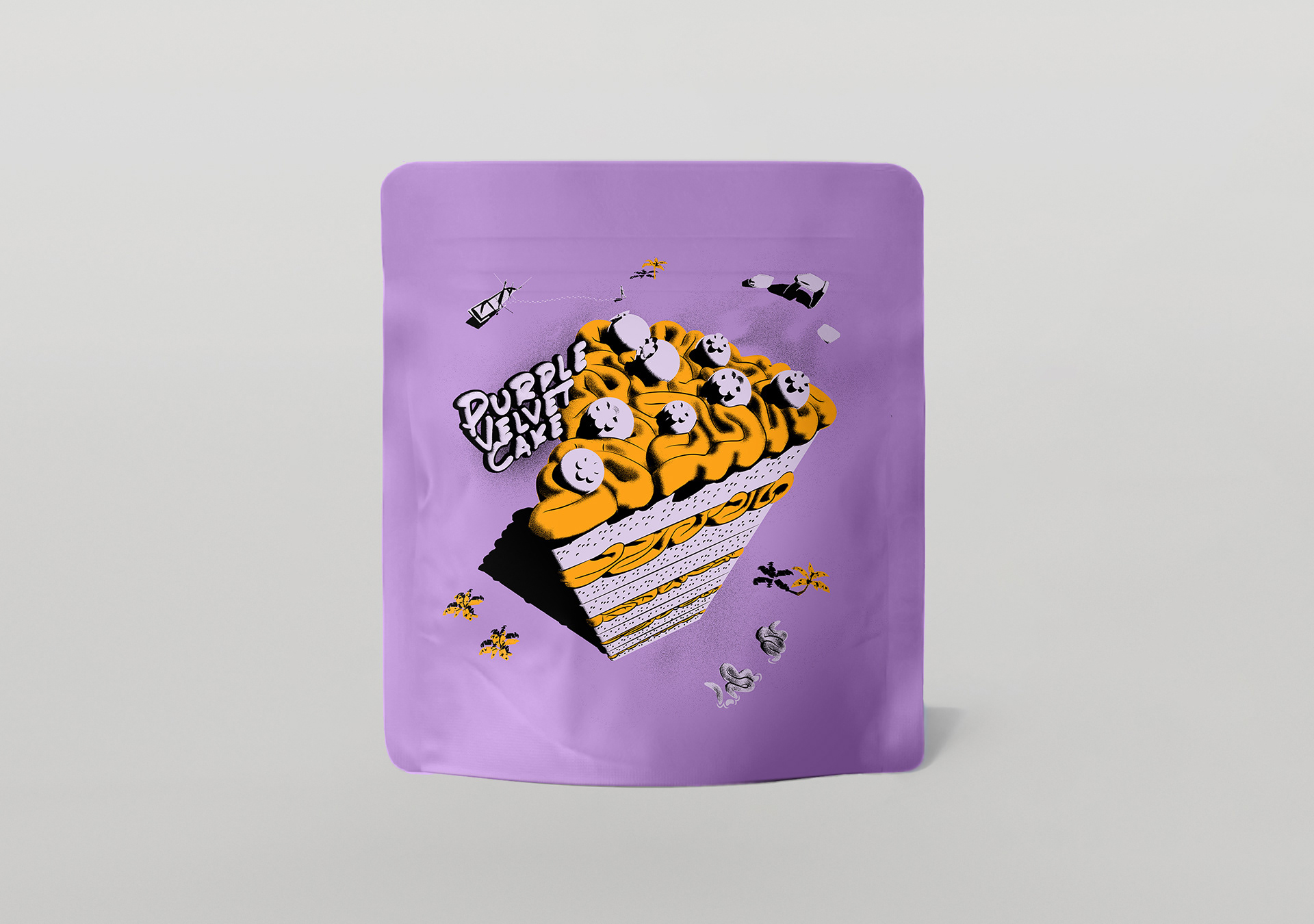 Purple Velvet Cake — Изображение №2 — Брендинг на Dprofile