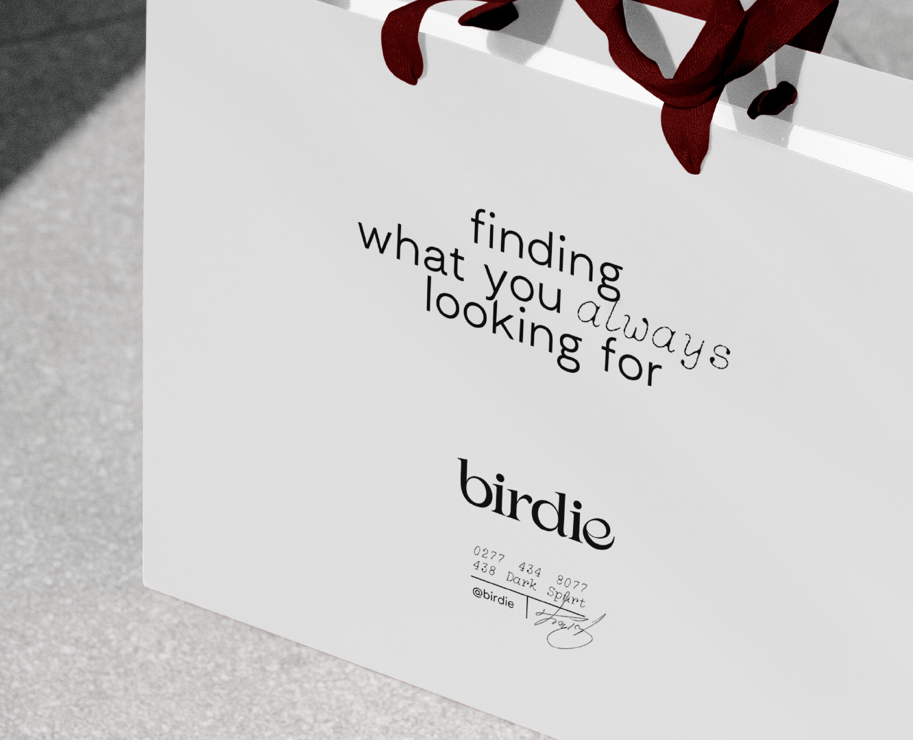 Birdie — Брендинг на Dprofile