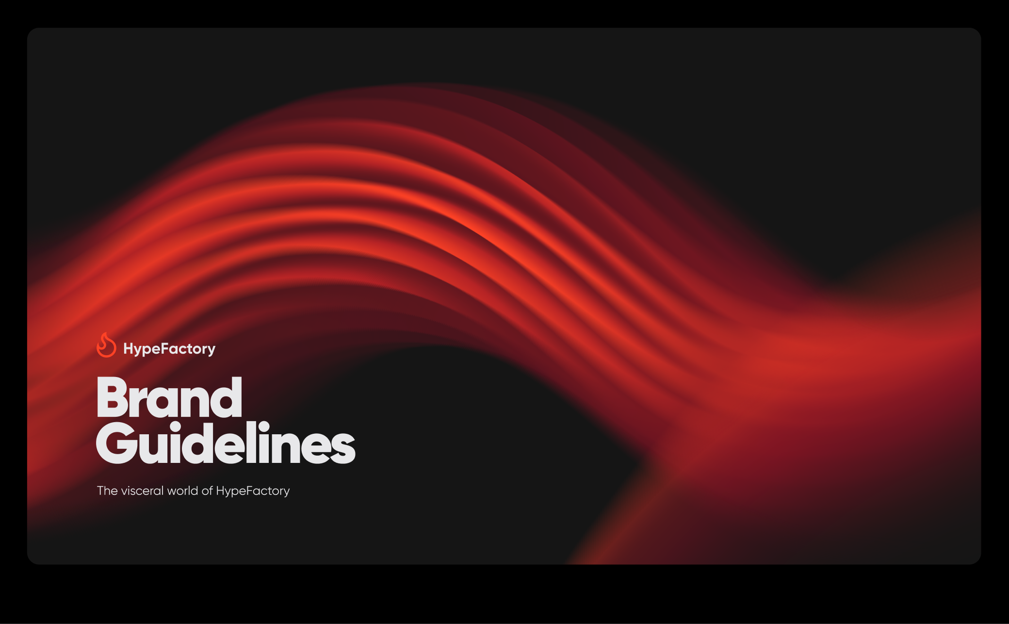HypeFactory — Brand Guidelines. 1st Edition — Изображение №1 — Брендинг на Dprofile