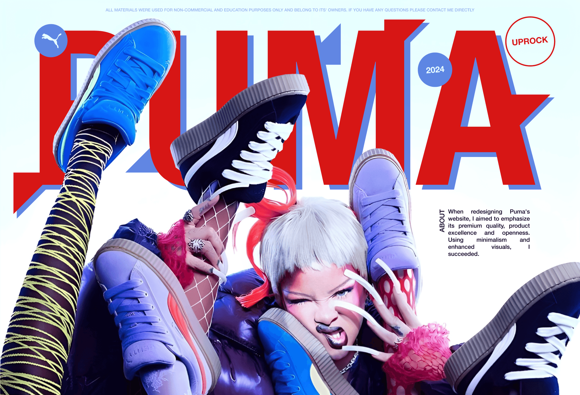 Puma website redesign concept — Изображение №1 — Интерфейсы, Маркетинг на Dprofile