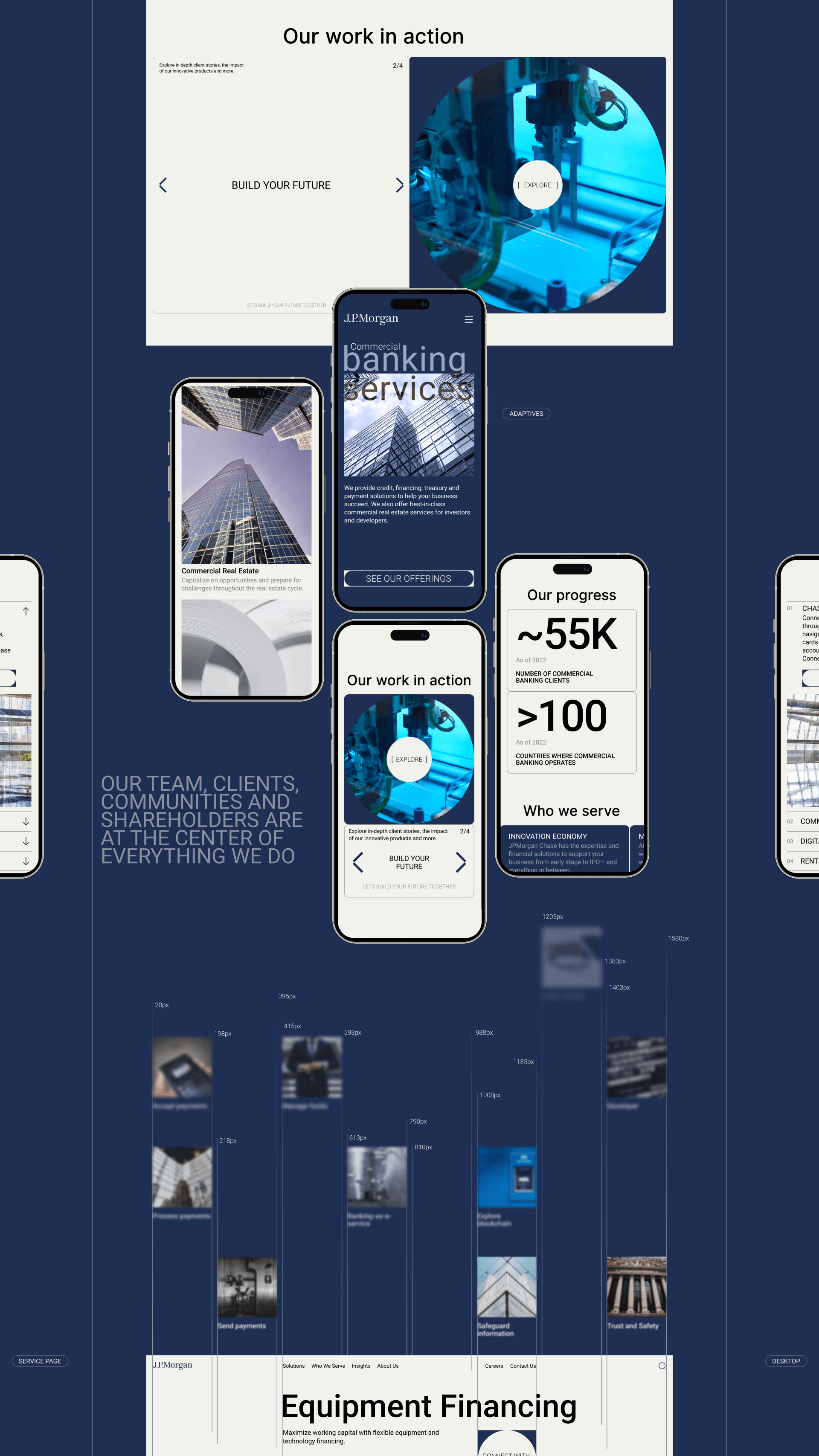 JP Morgan website redesign concept — Изображение №8 — Интерфейсы, Брендинг на Dprofile