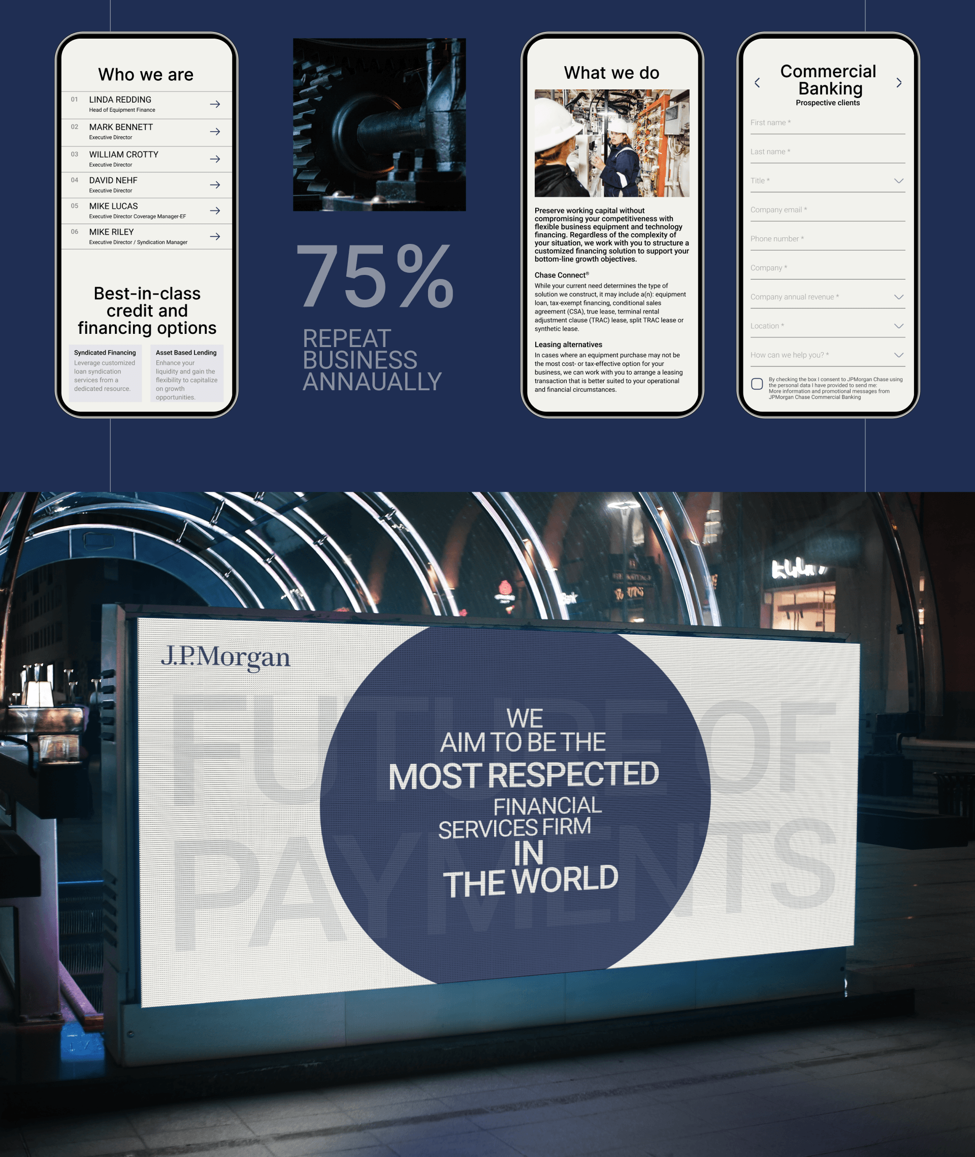 JP Morgan website redesign concept — Изображение №11 — Интерфейсы, Брендинг на Dprofile