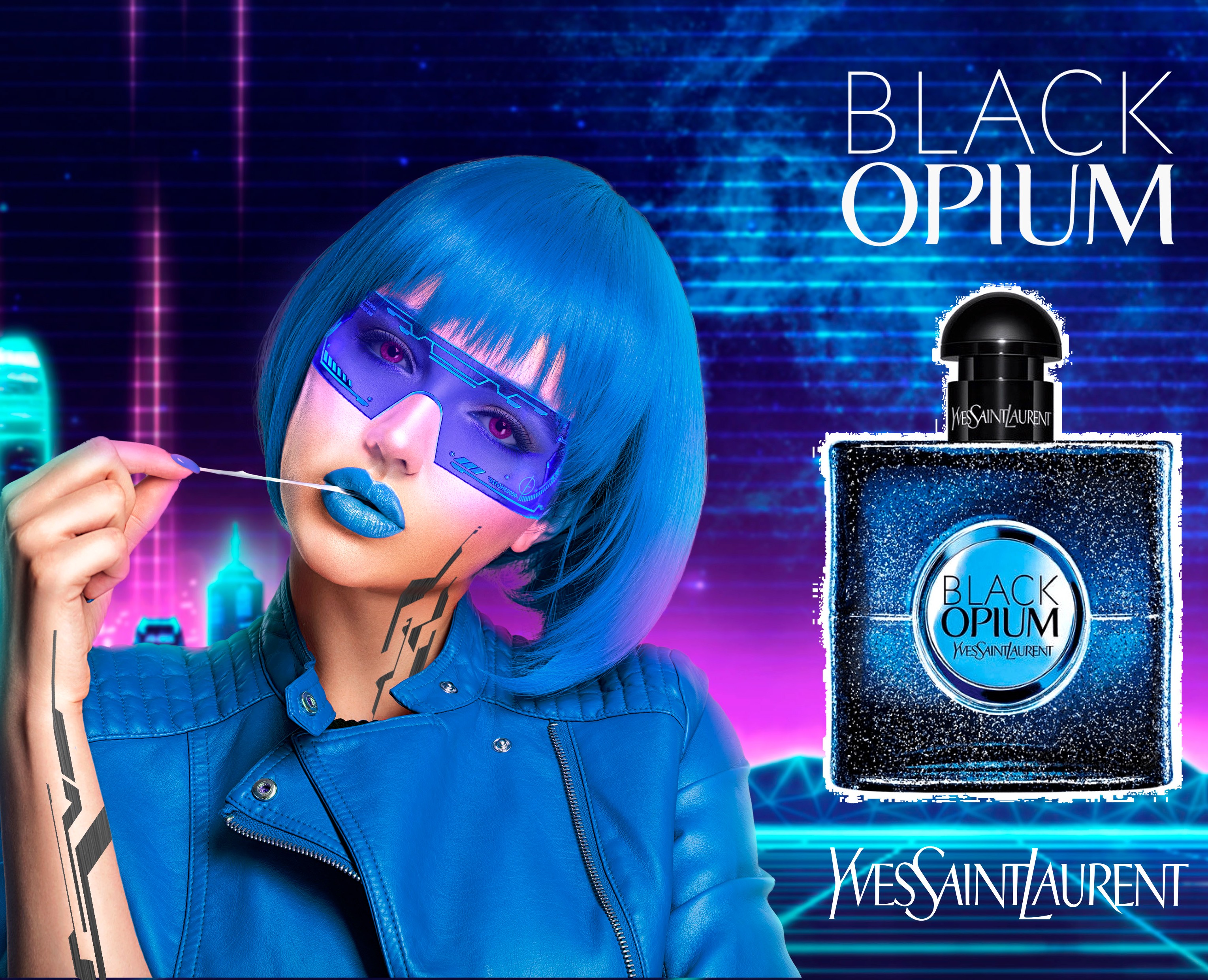 Yves Saint Laurent; Бренд: Opium; Саббренд: Black Opium — Брендинг на Dprofile